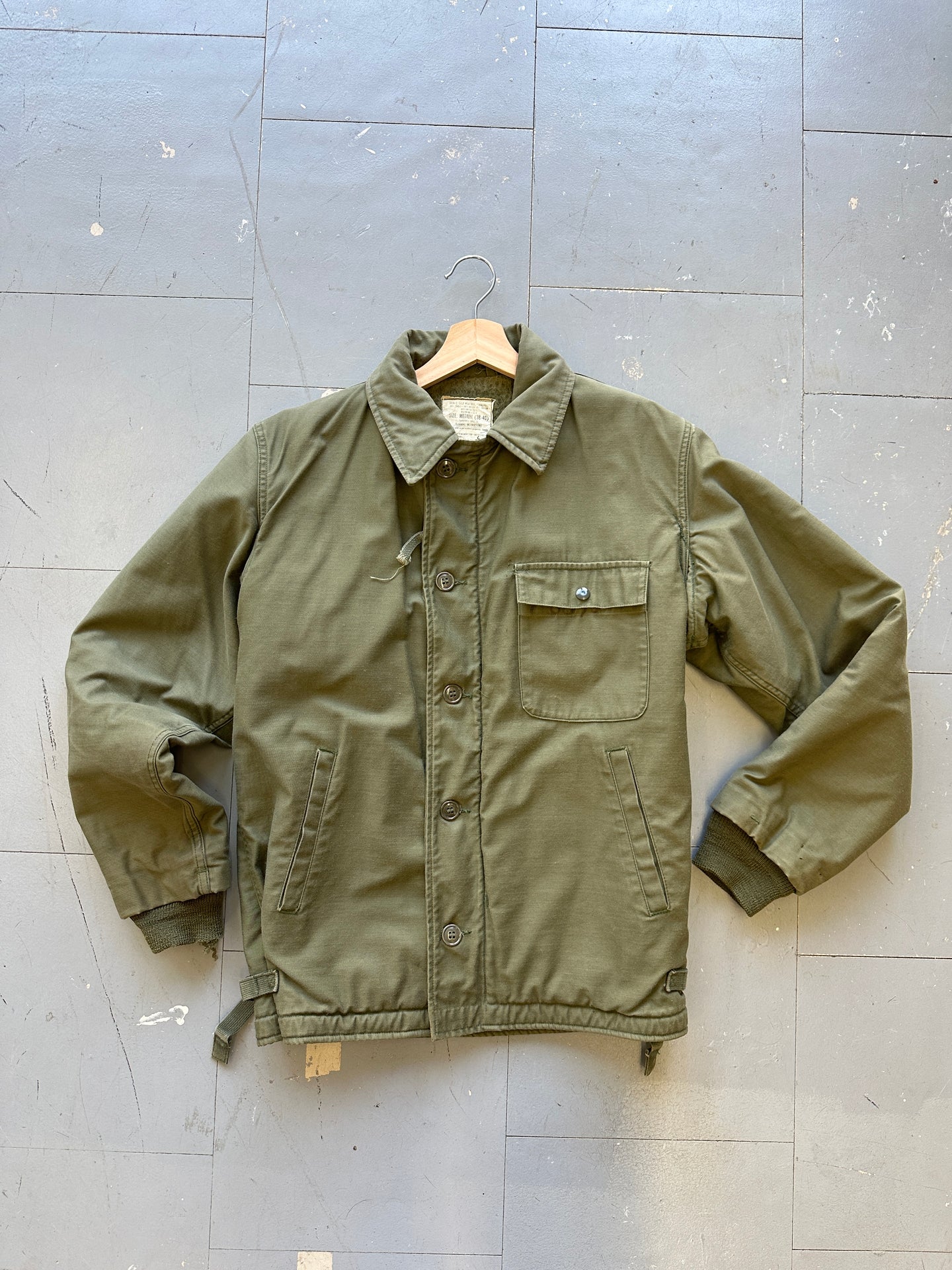 1980 US Navy A-2 Deck Jacket