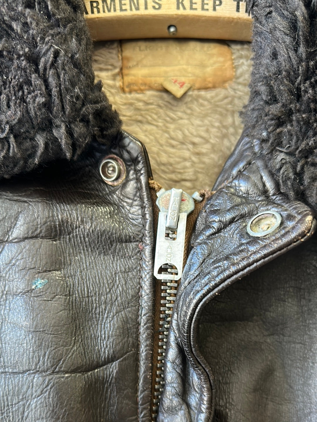 1960s/70s Schott A-2 Leather Jacket - 44