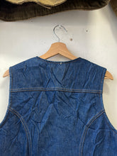 Load image into Gallery viewer, 1970s Wrangler Denim Shearling Vest
