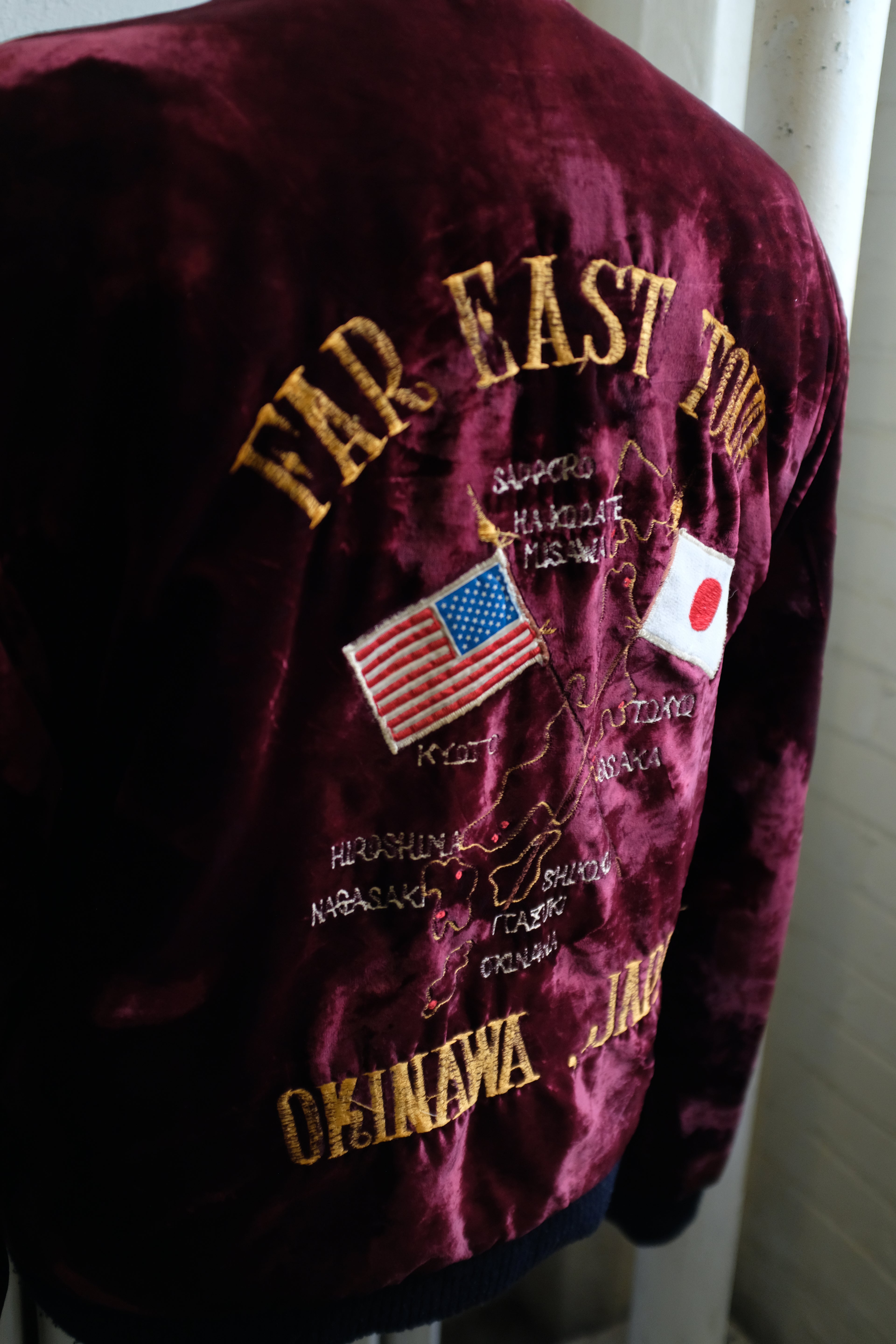 1970s Okinawa Velvet Sukajan