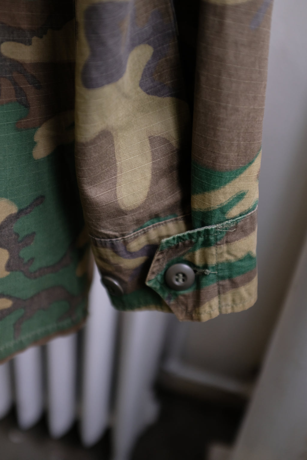 1970 USMC Woodland Ripstop Jungle Jacket - Small Regular