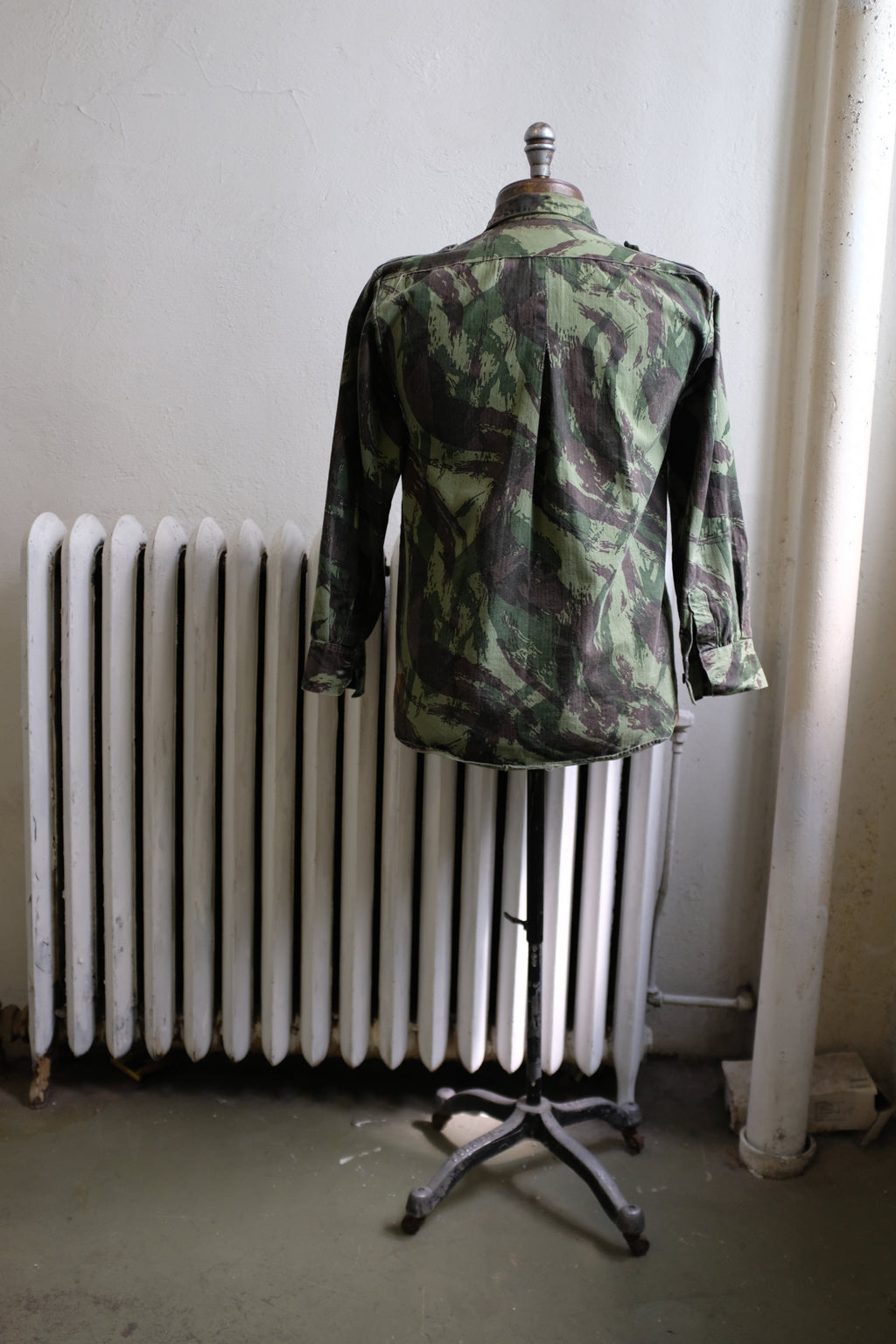 1970s Portuguese Lizard Camo Field Shirt