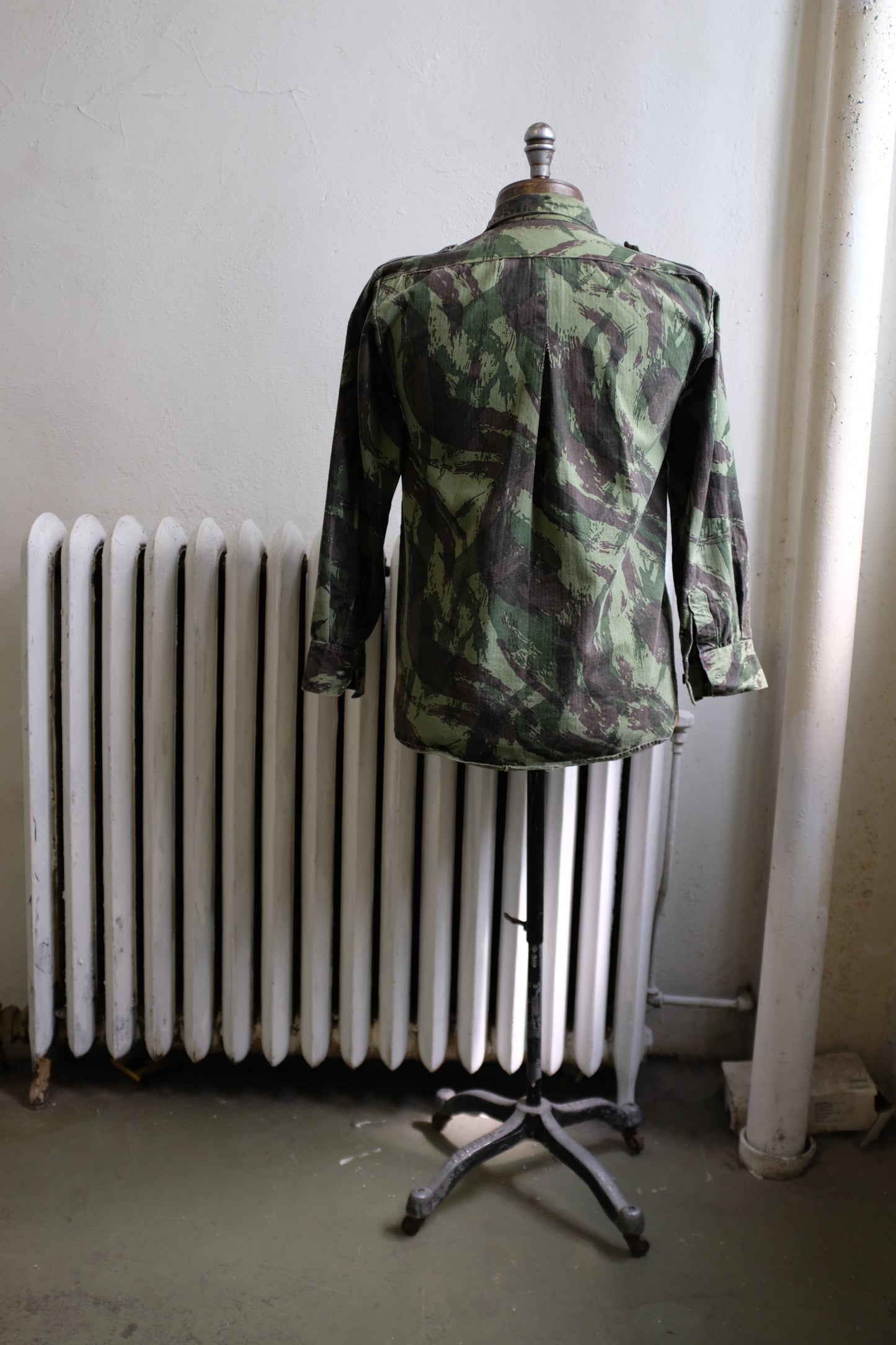 1970s Portuguese Lizard Camo Field Shirt