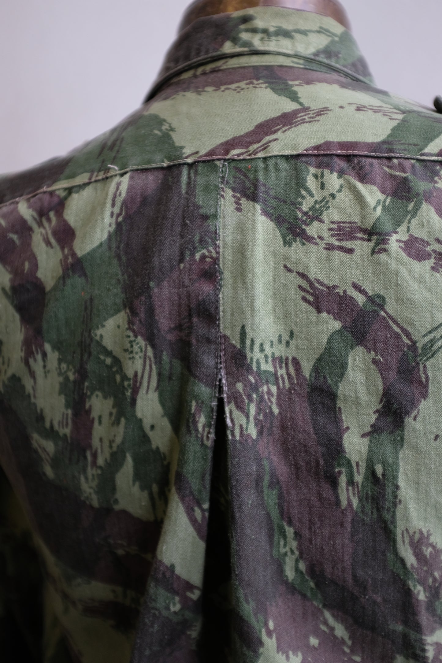 1970s Portuguese Lizard Camo Field Shirt