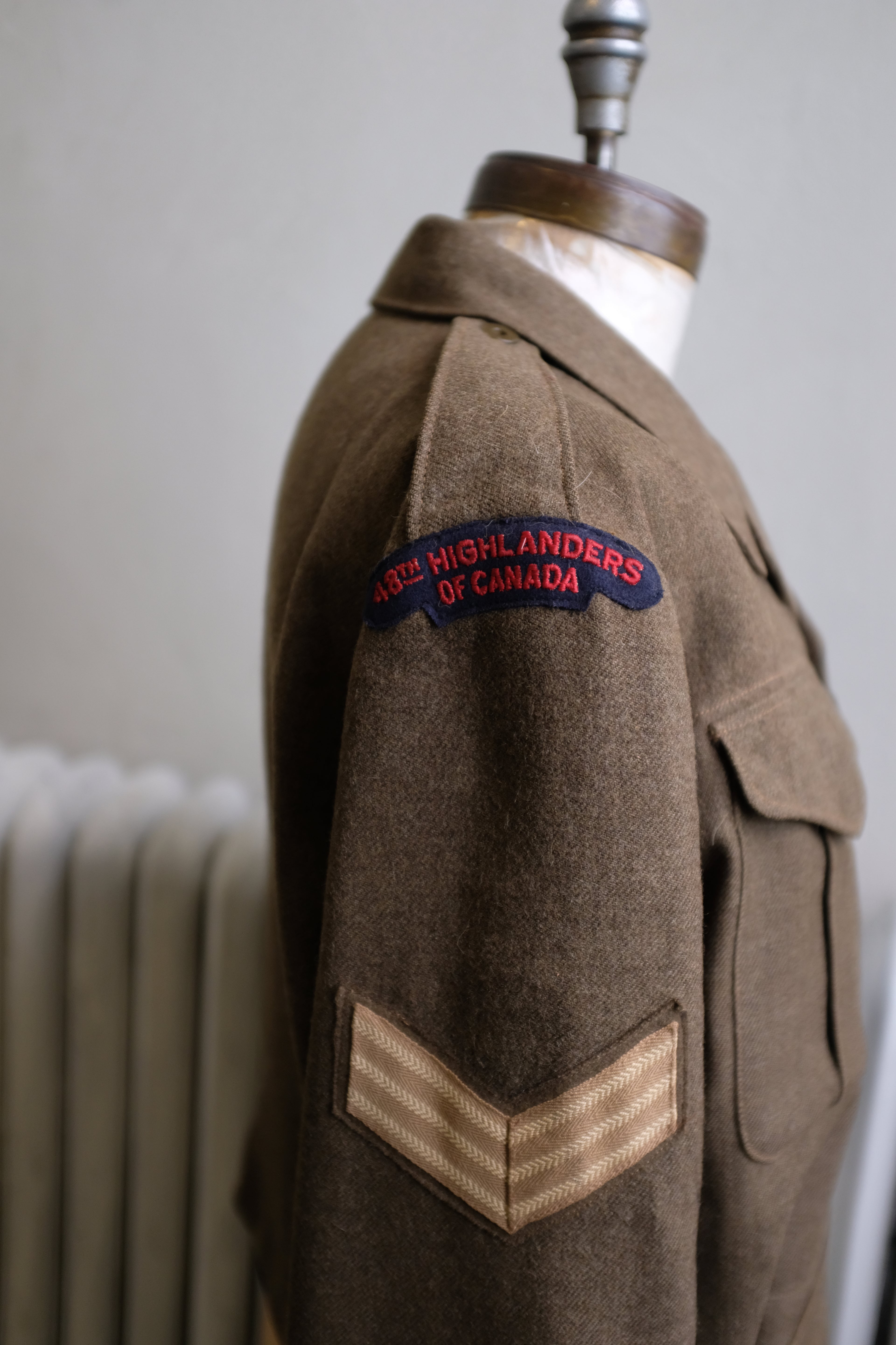 1940s Canadian Battle Dress Jacket