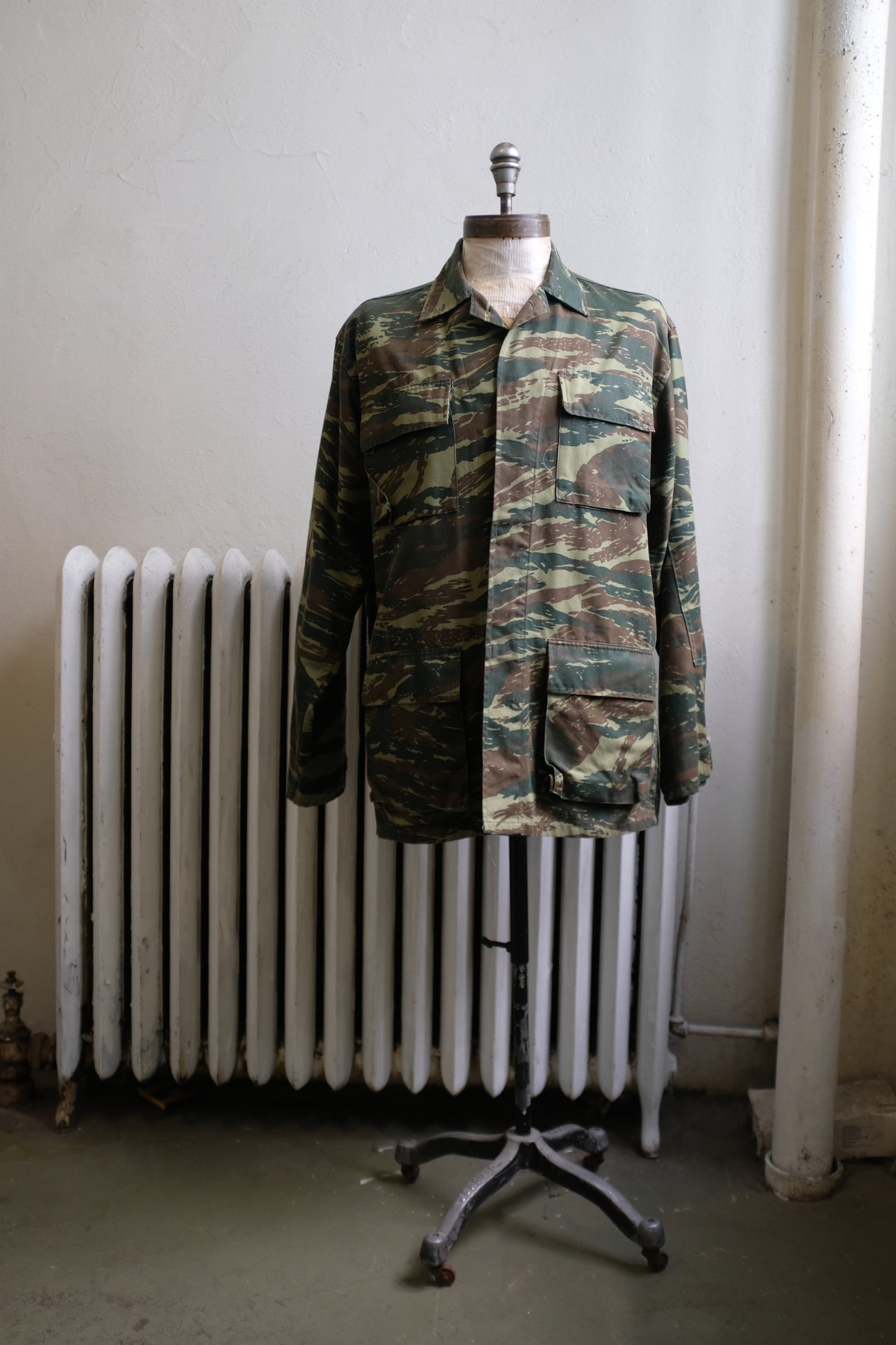 1970s French Lizard Camo M64 Field Jacket