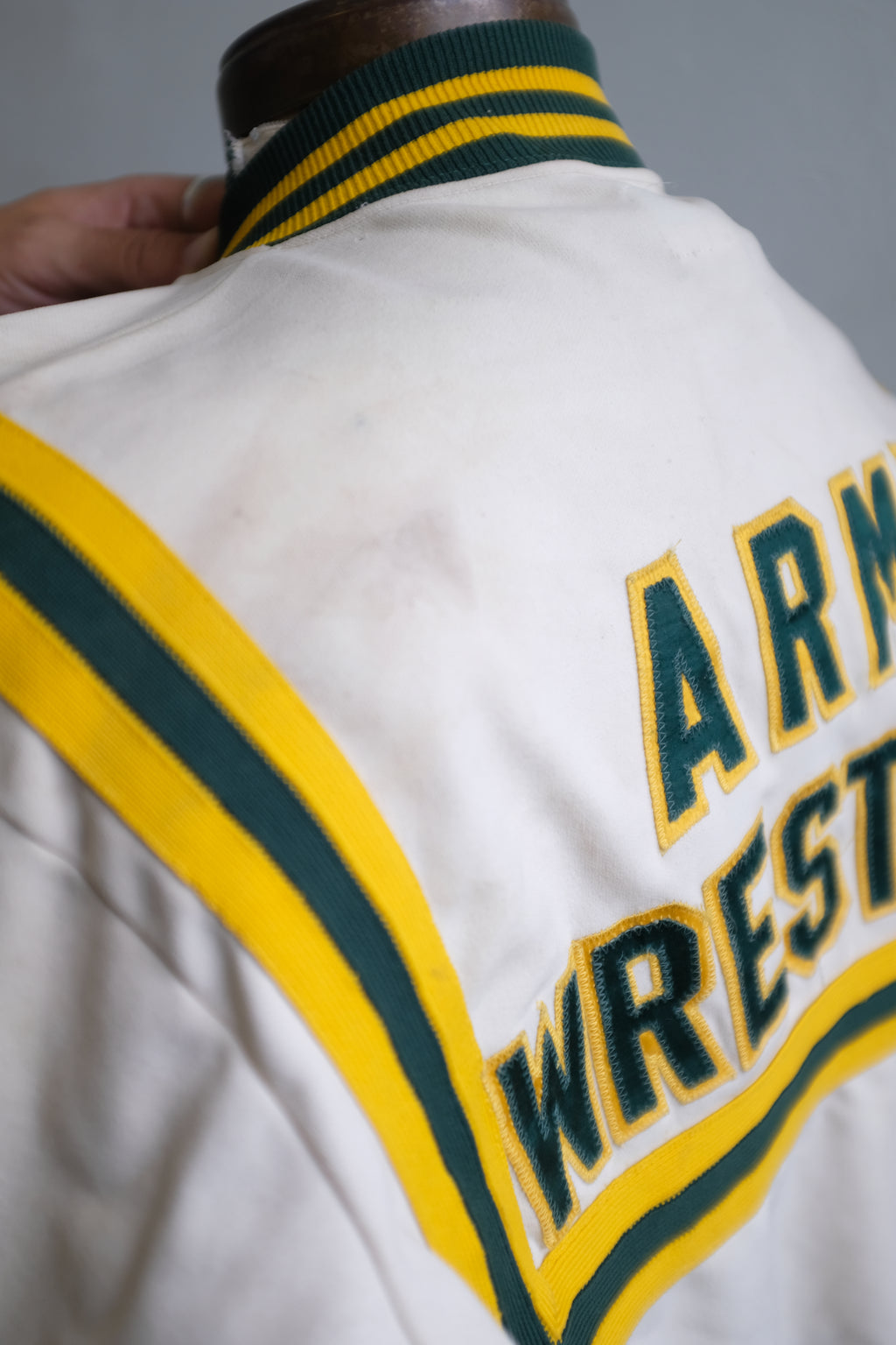 1960s Army Wrestling Warmup Top