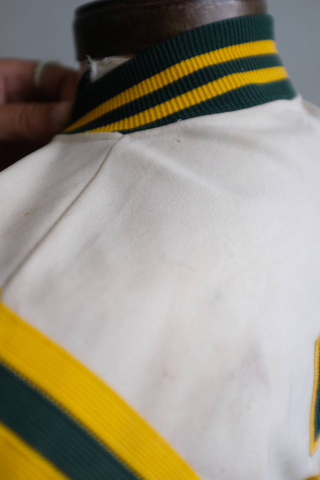1960s Army Wrestling Warmup Top