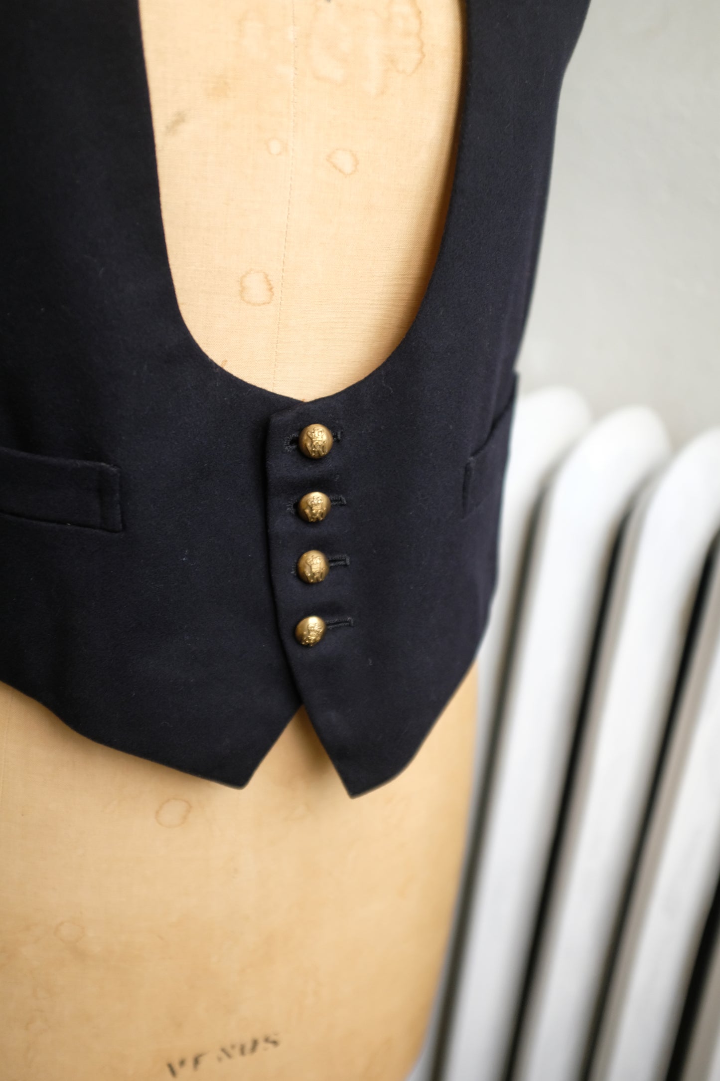 1935 British Dress Jacket and Waistcoat