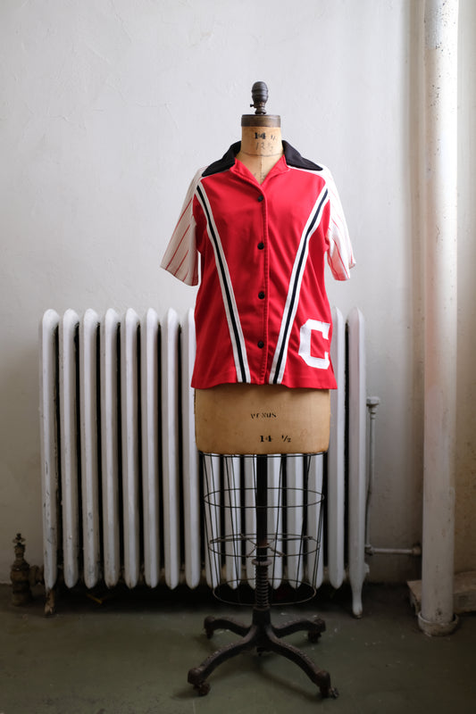 1960s Nylon Cheer Top