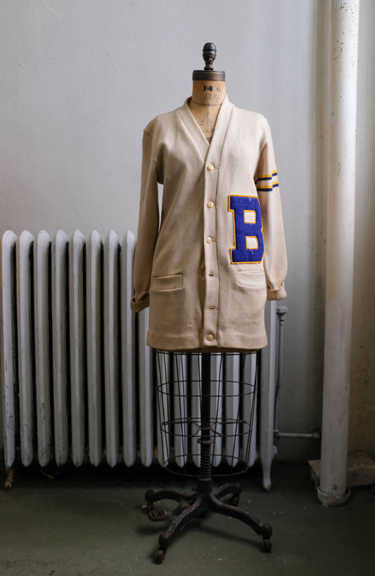1940s Varsity Cardigan