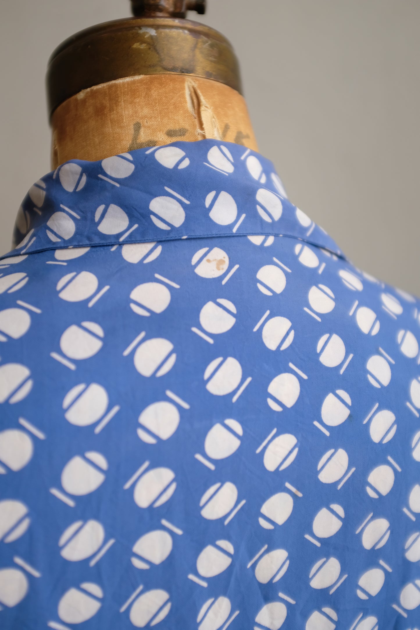 1940s Silk Wrap Dress