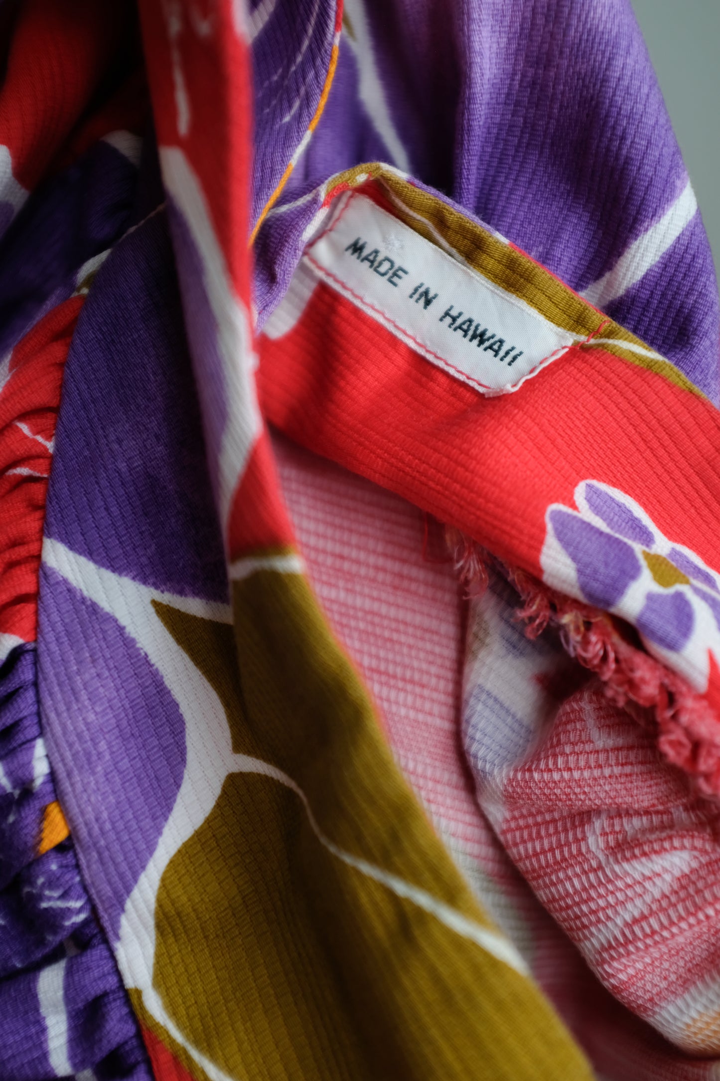 1960s Hawaiian Dress