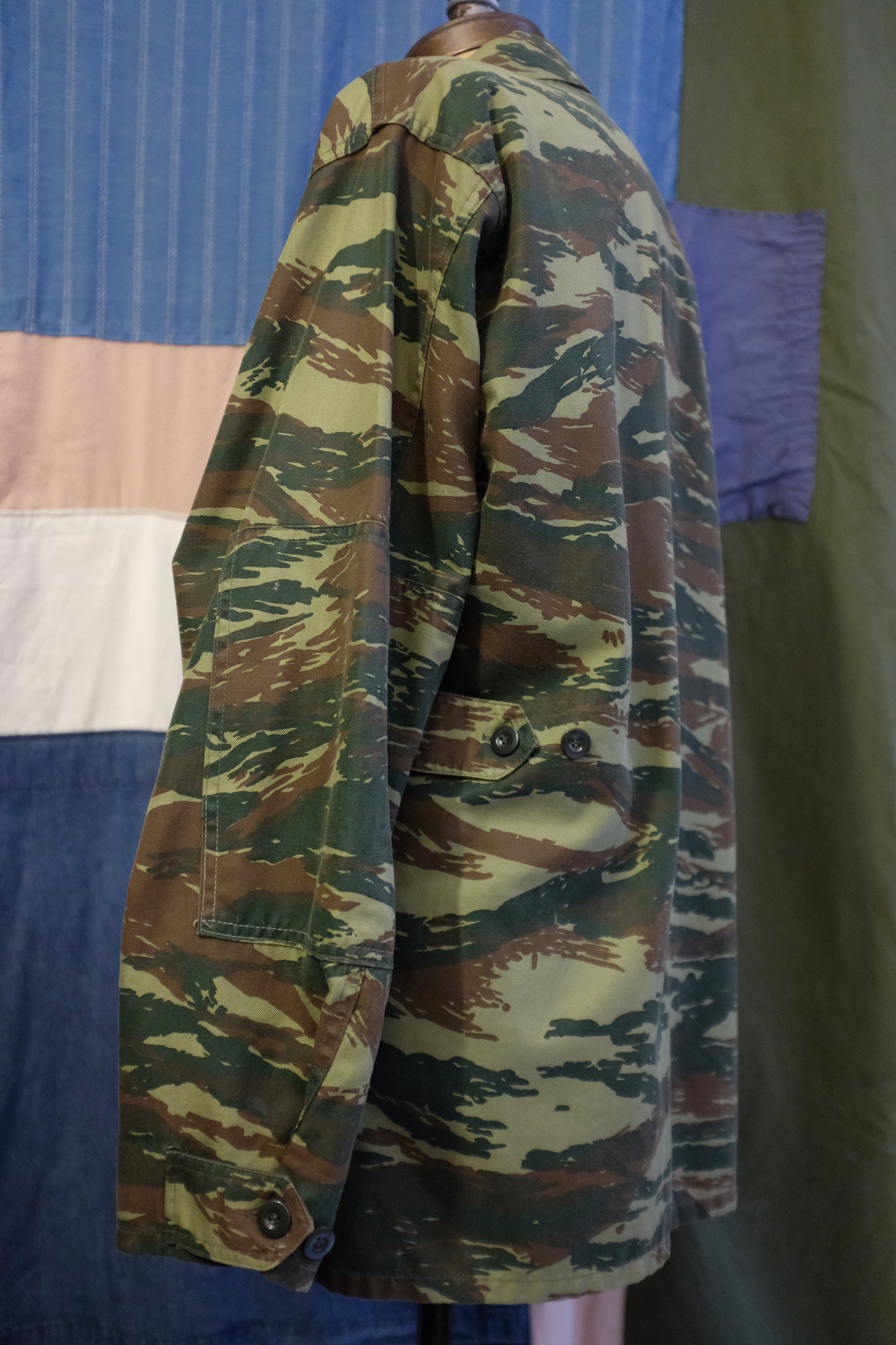 1970s French Lizard Camo M64 Field Jacket
