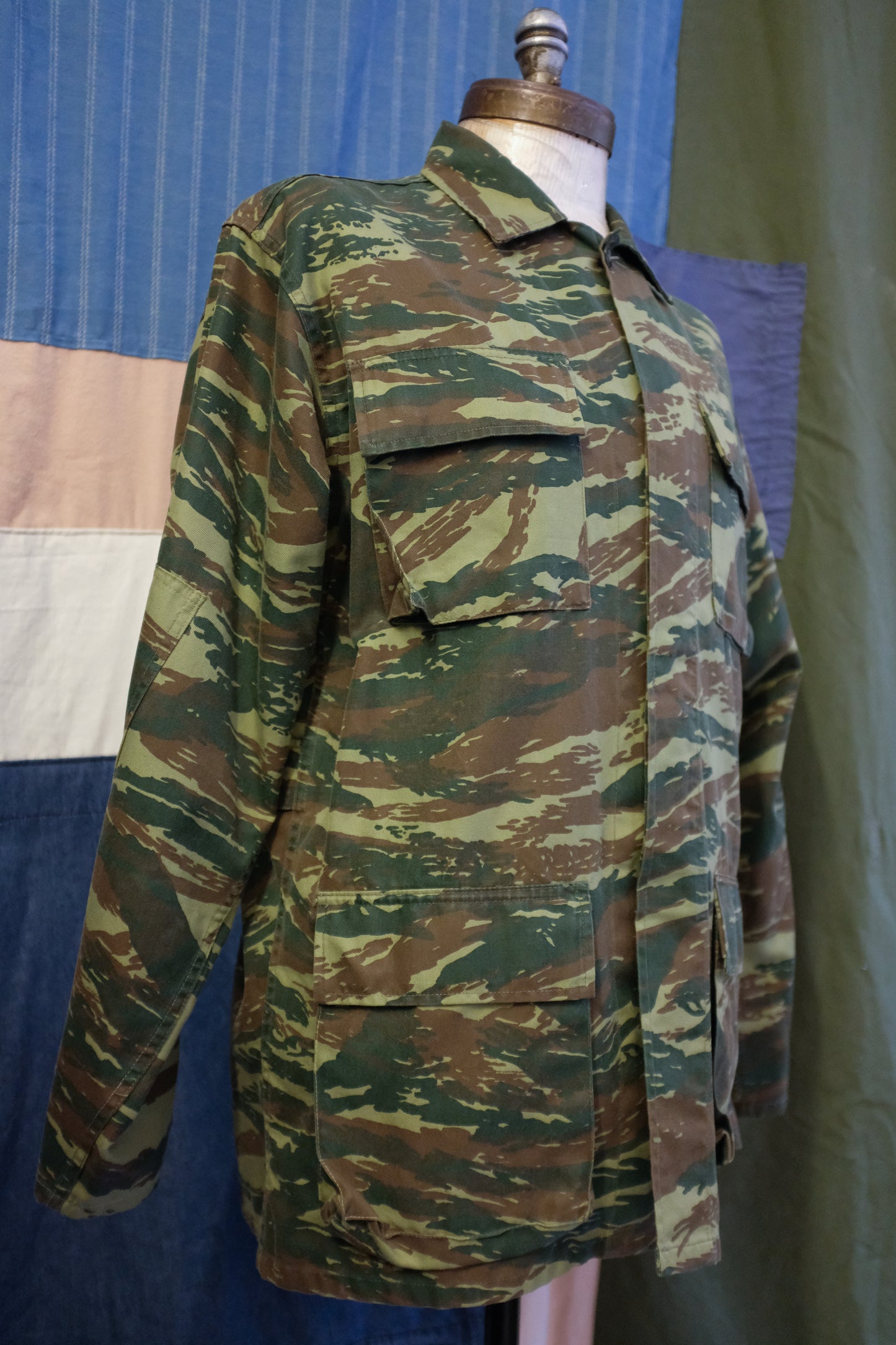 1970s French Lizard Camo M64 Field Jacket
