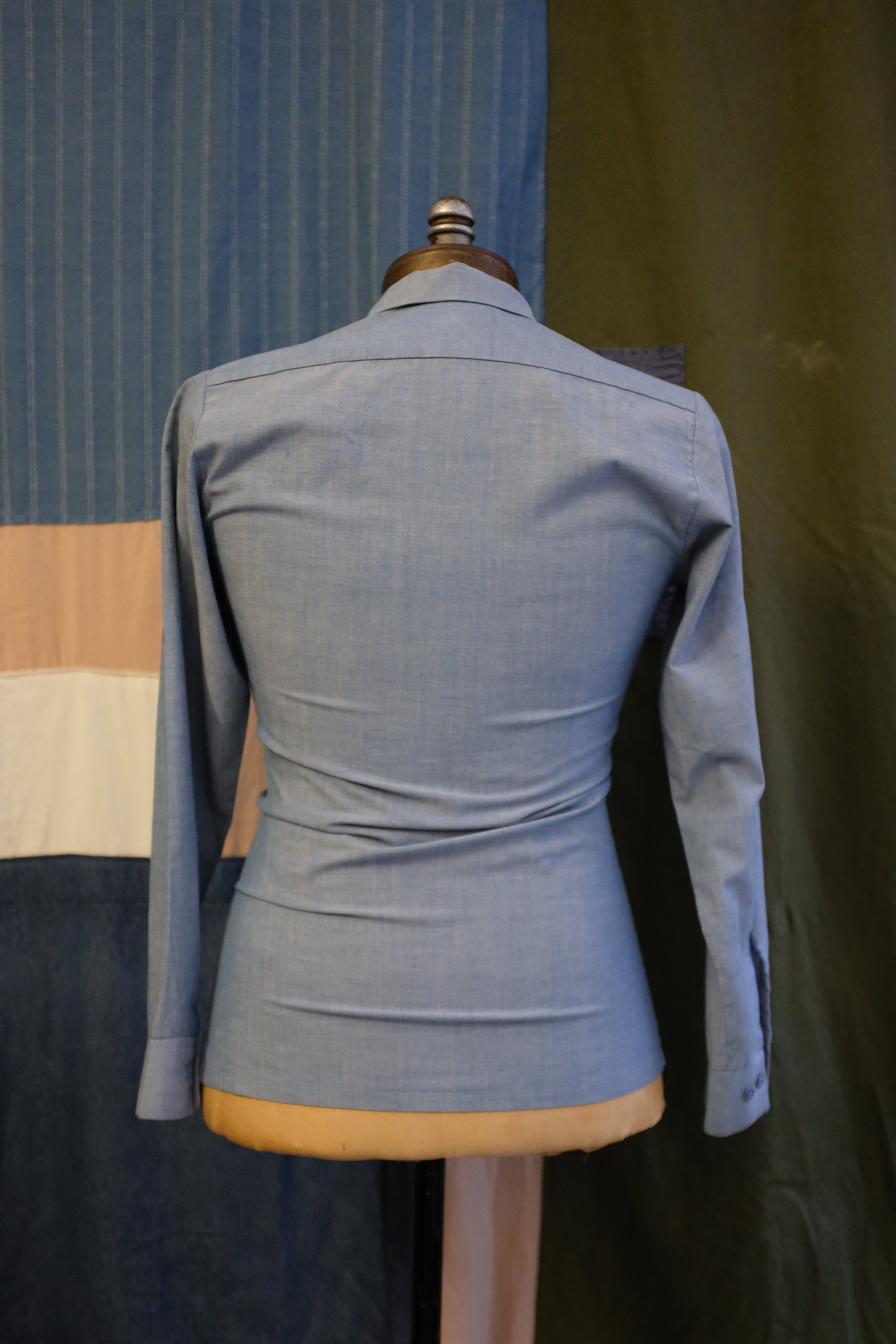 1970s Chambray Naval Buttondown