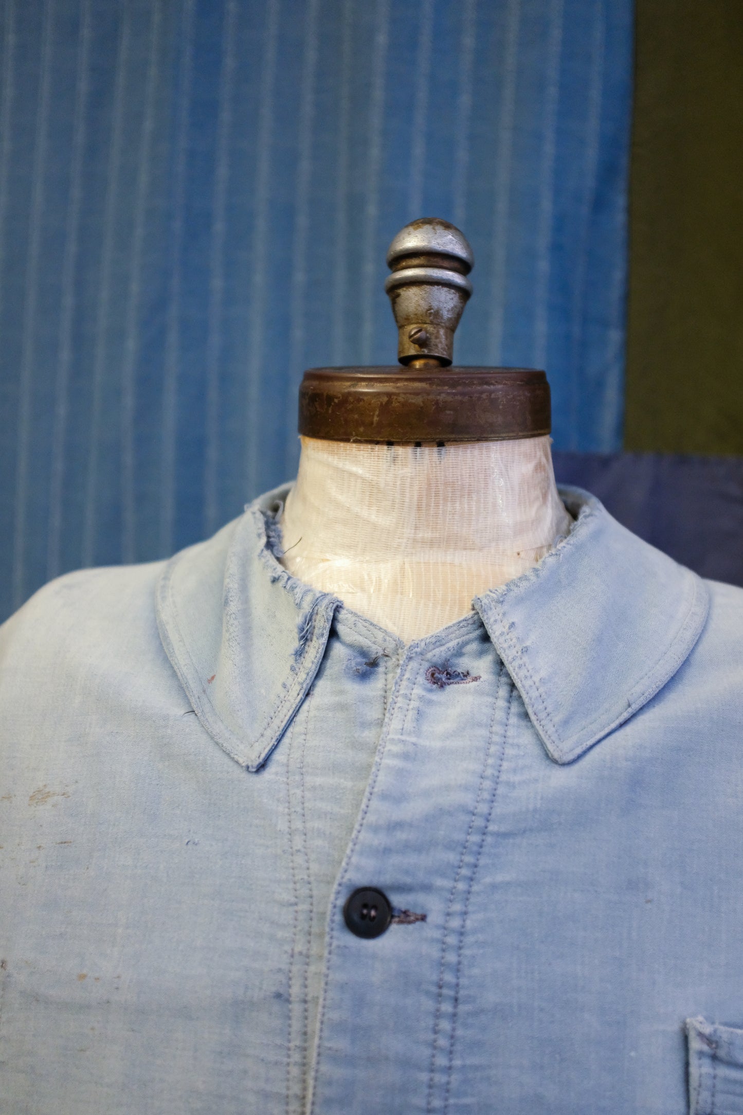 1940s French Moleskin Chore Coat