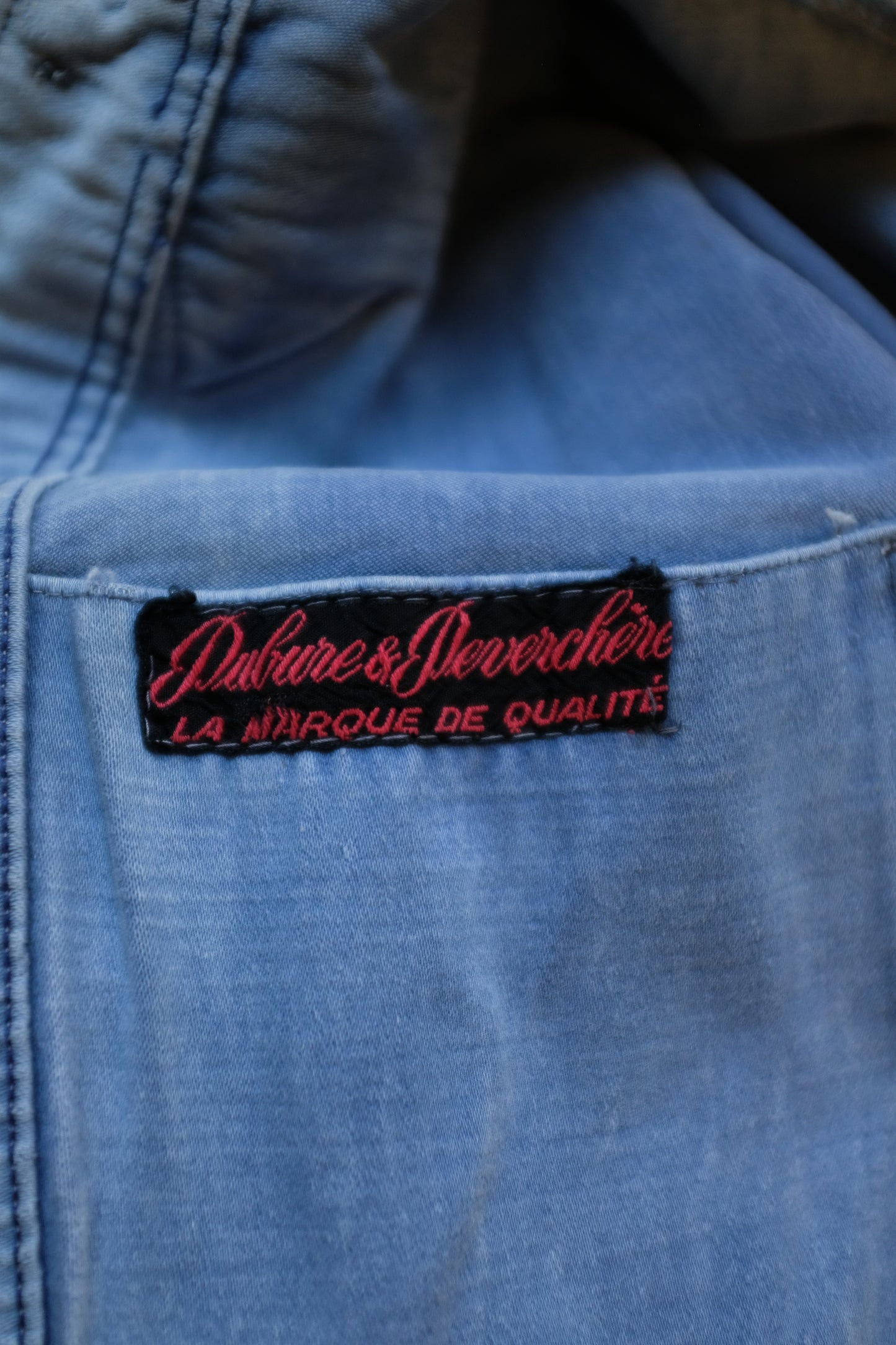 1940s French Moleskin Chore Coat