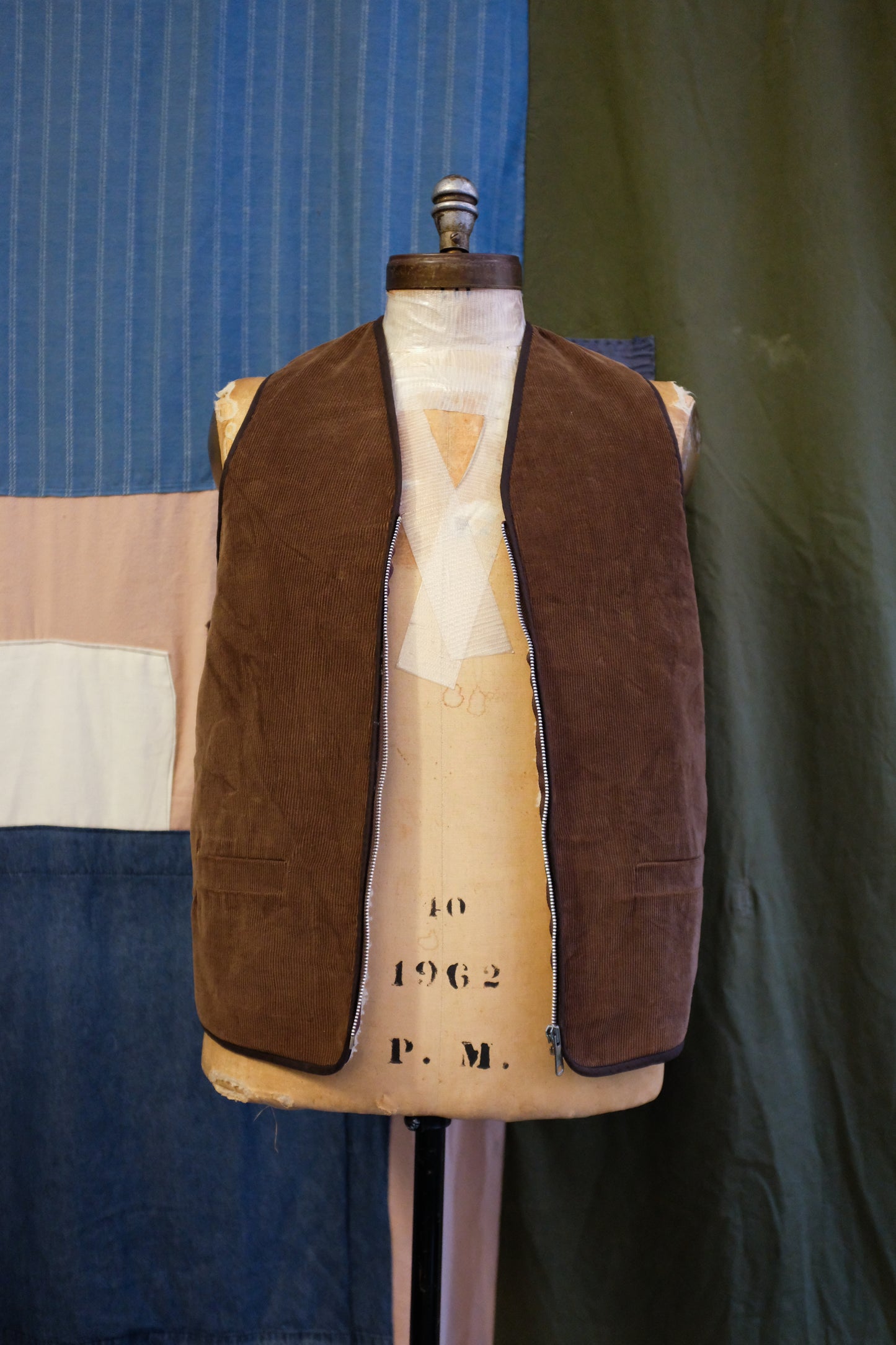 1970s Corduroy Vest