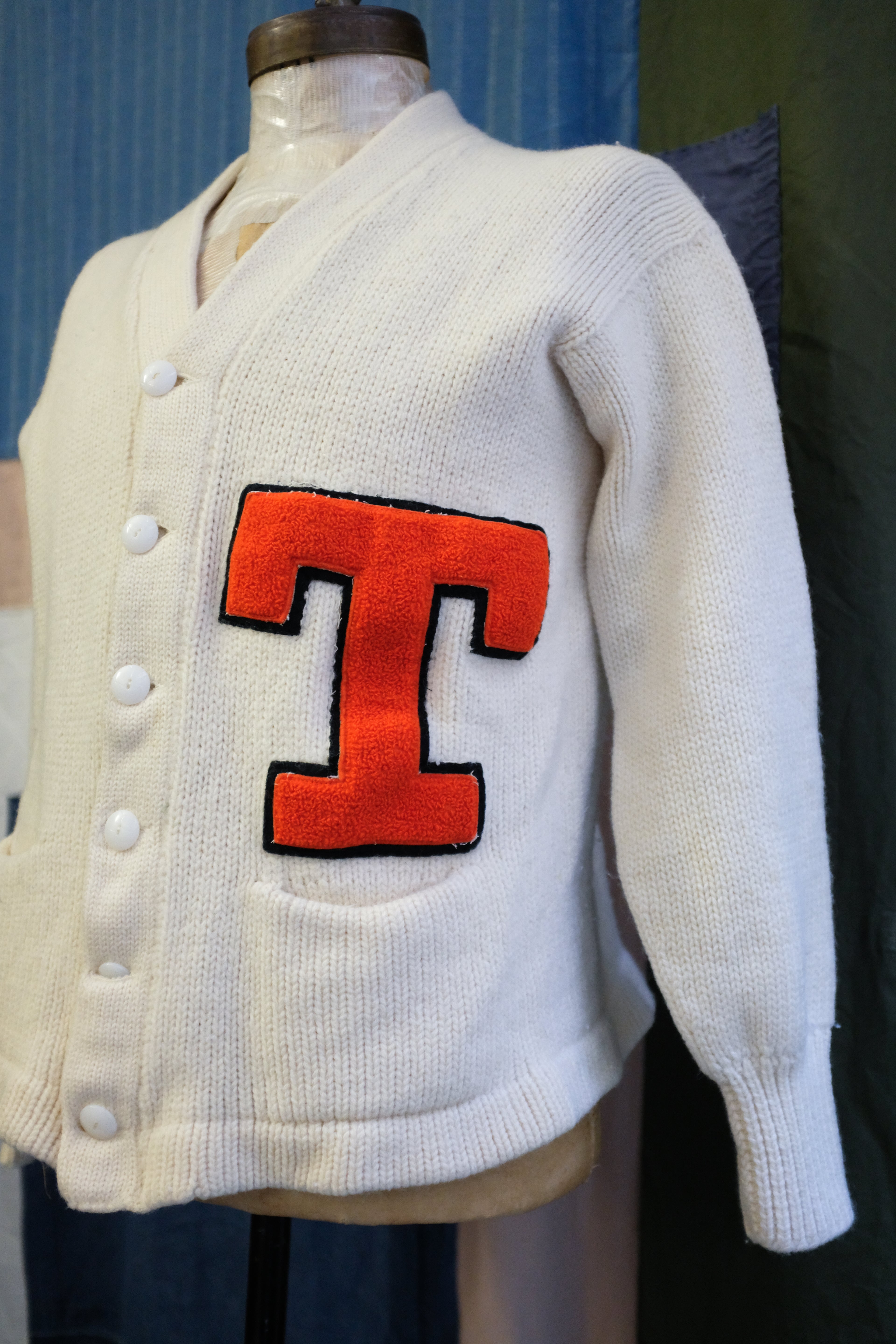 1960s Collegiate Wool Cardigan