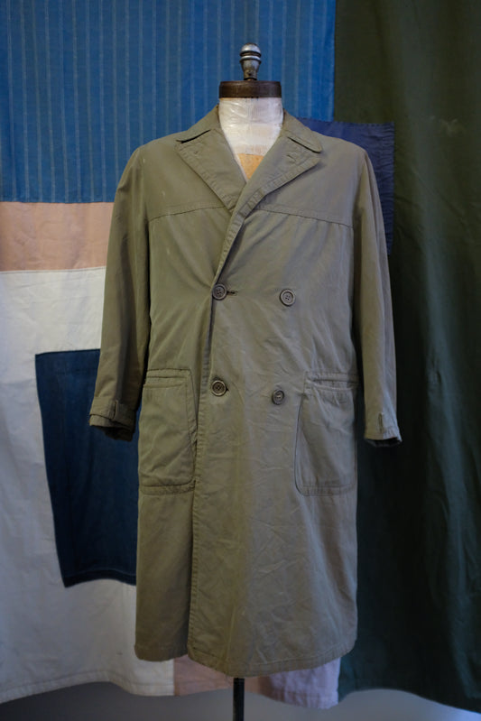 1940s Italian Military Trench Coat