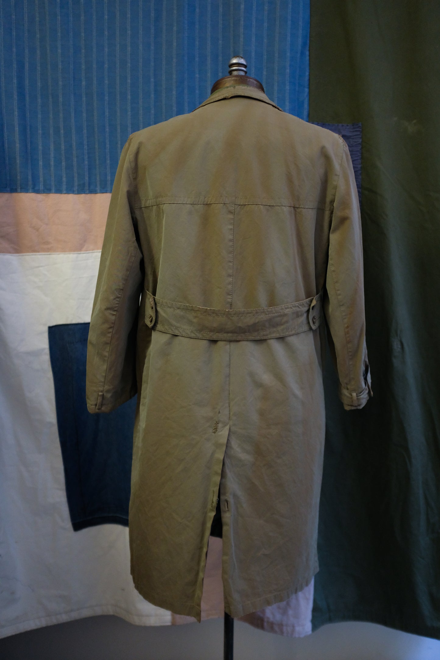 1940s Italian Military Trench Coat