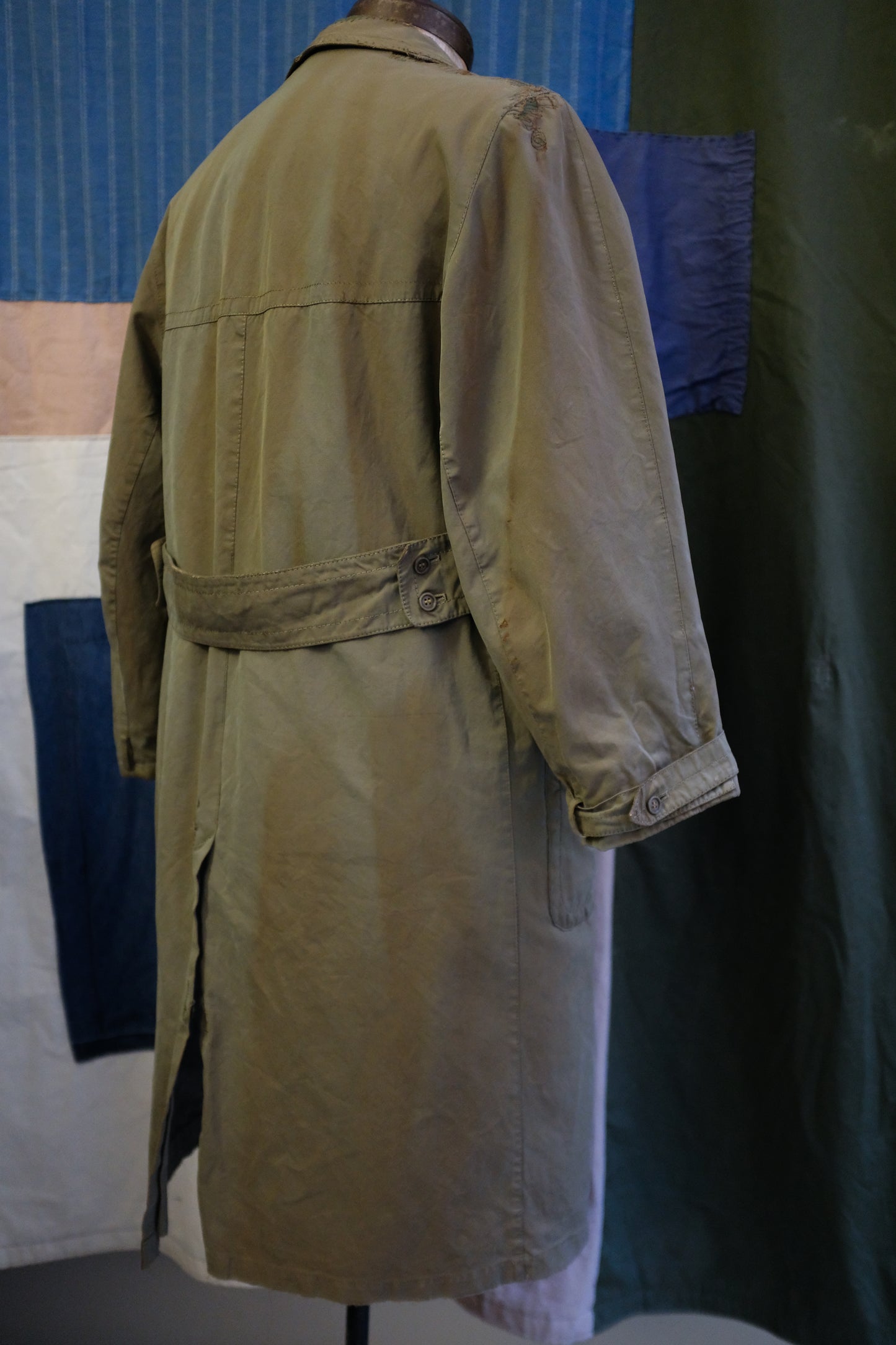 1940s Italian Military Trench Coat
