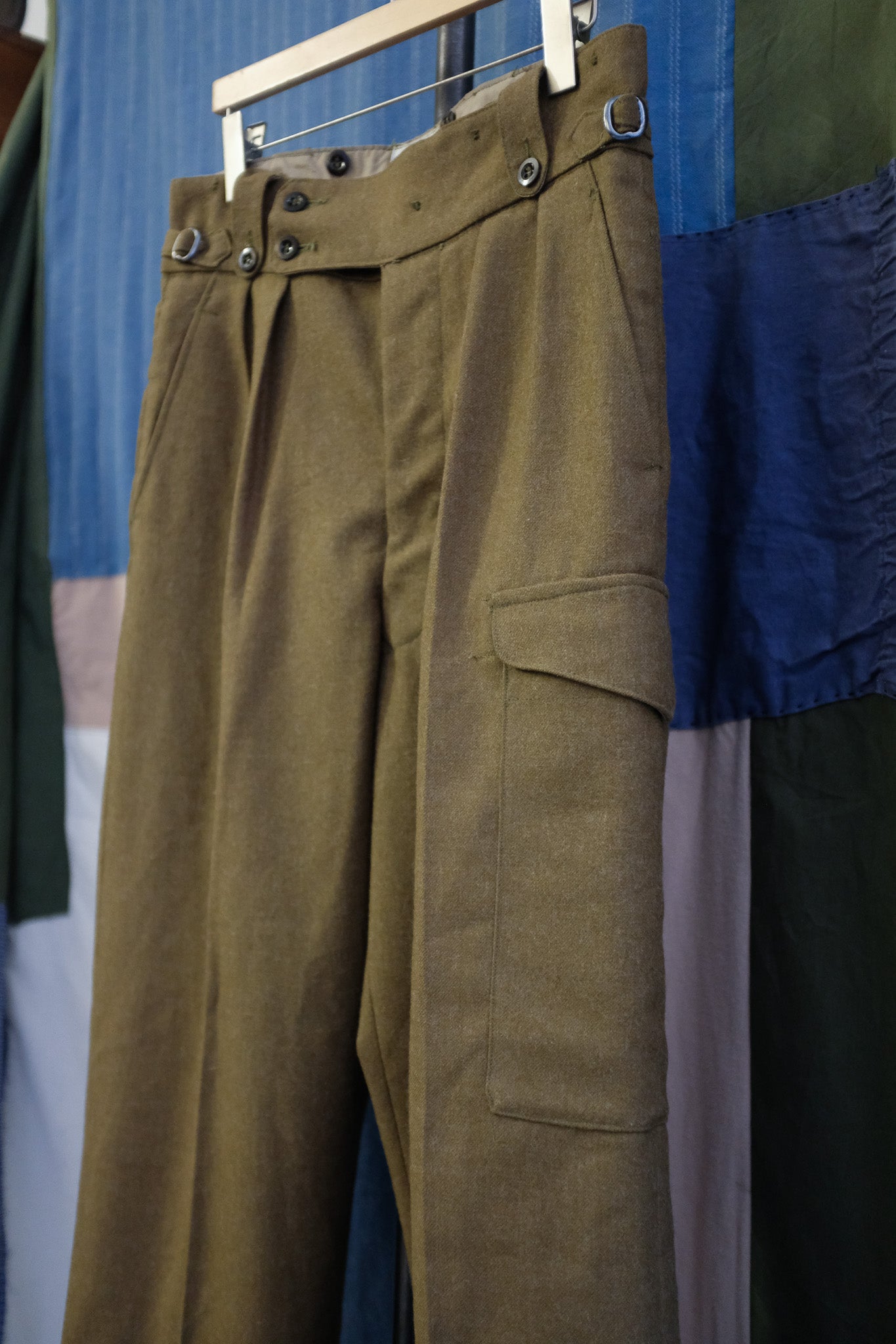 1952 Australian Military Wool Trousers - Size 32