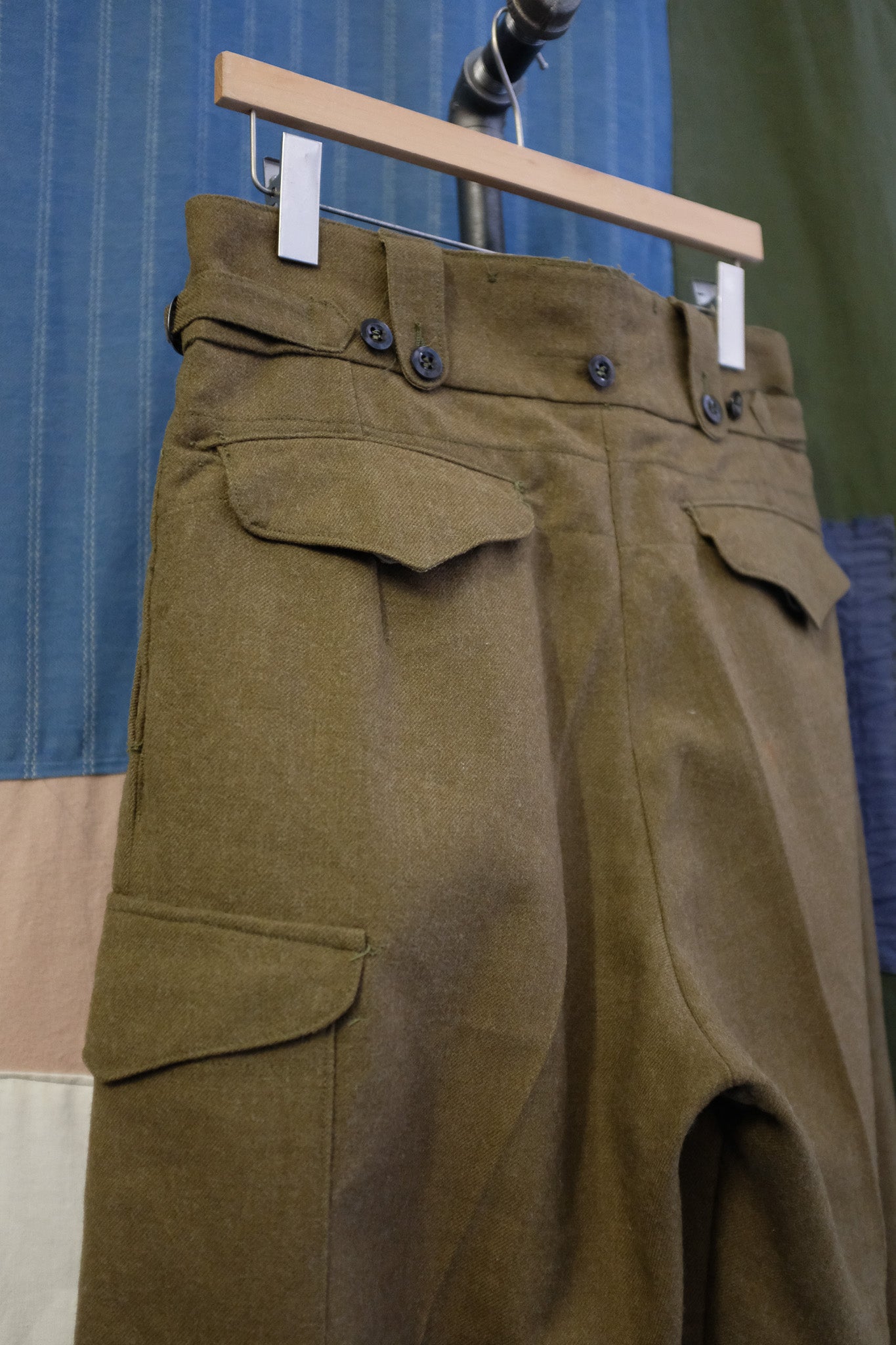1952 Australian Military Wool Trousers - Size 32
