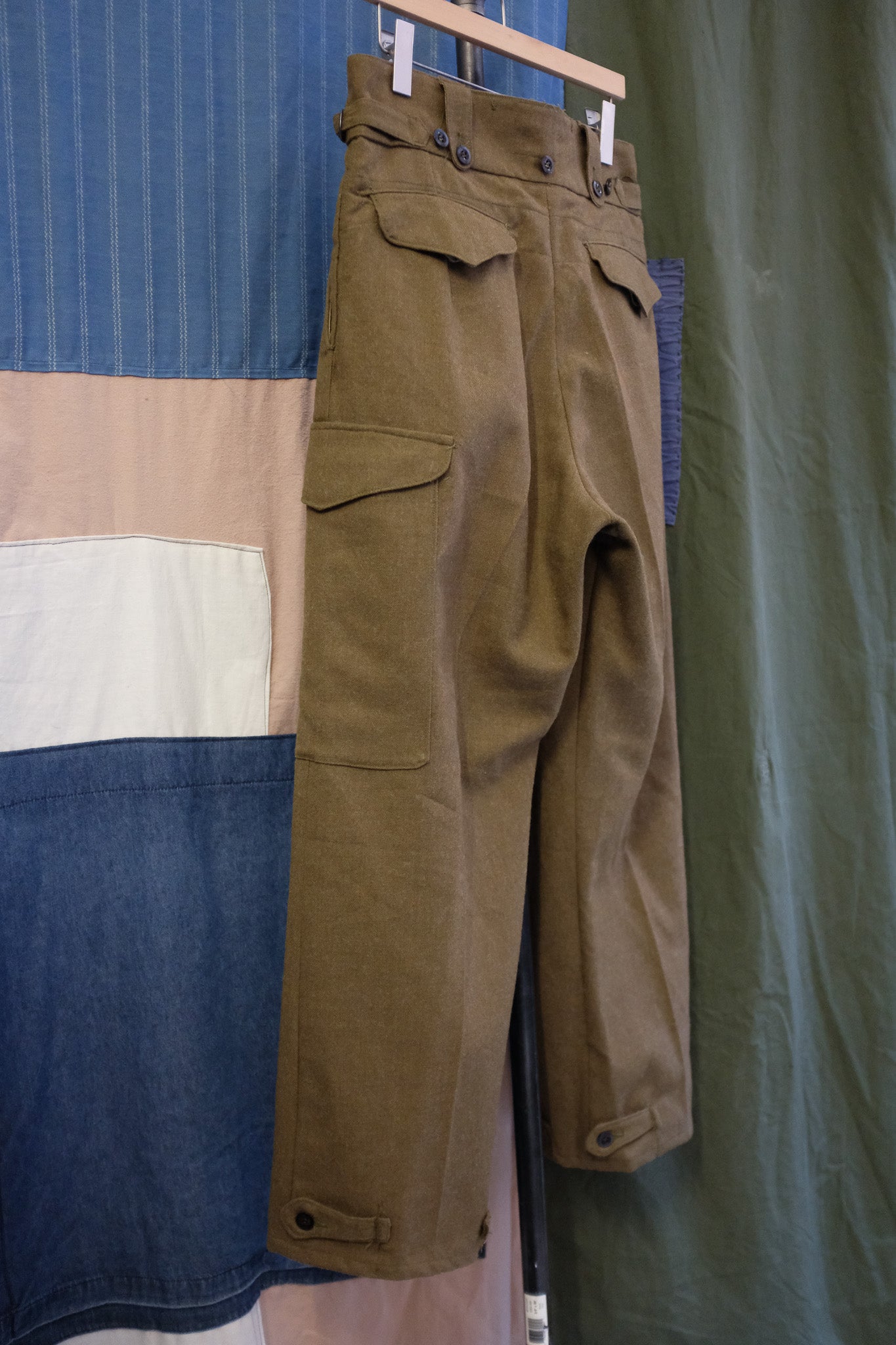 1952 Australian Military Wool Trousers - Size 32