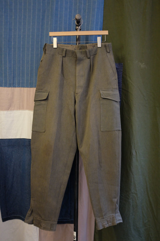 1940s Swedish Military Trousers - Size 32