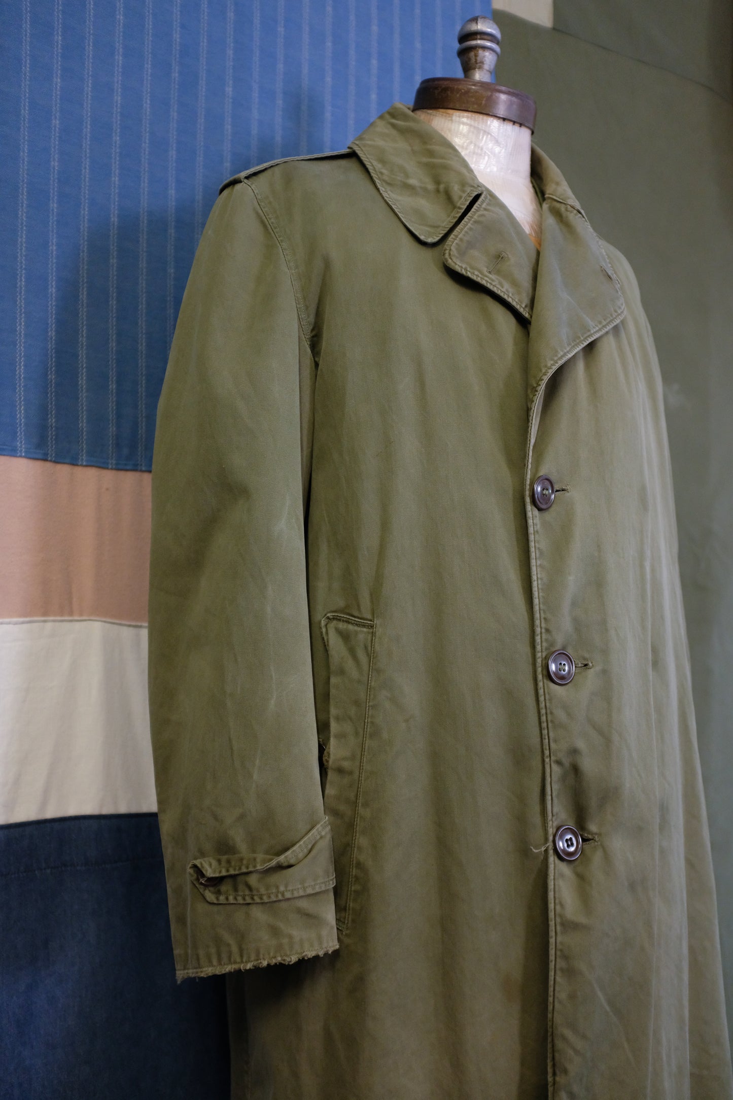 1953 US Army OG-107 Overcoat with Liner