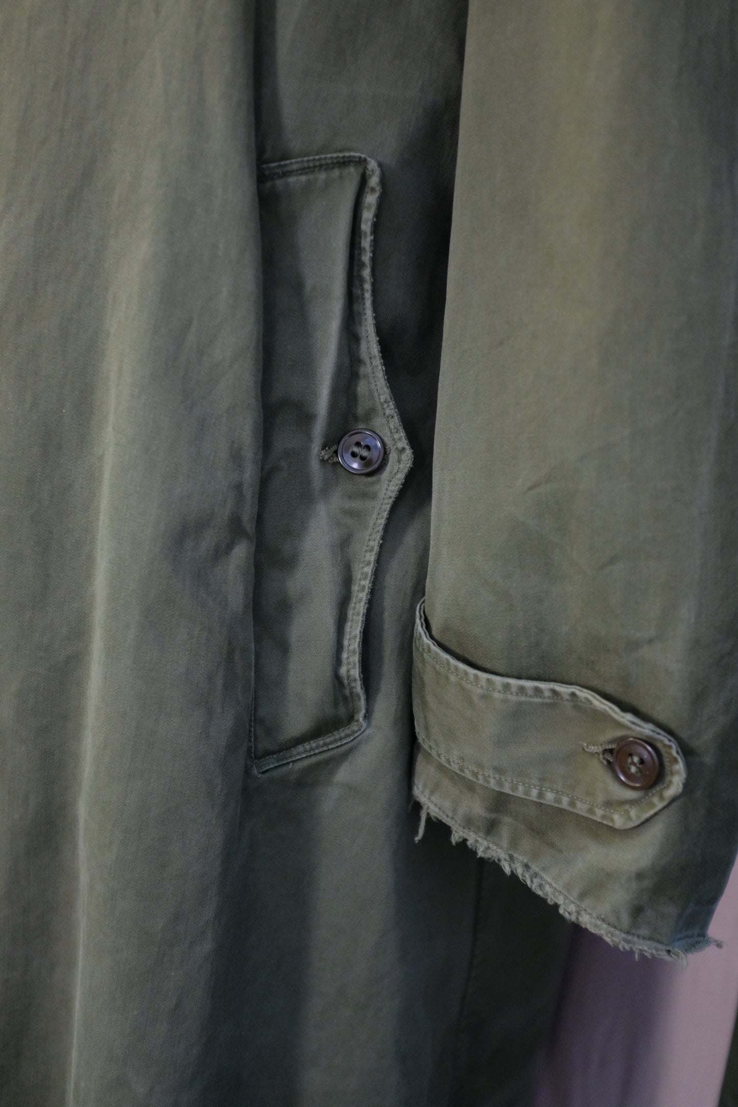 1953 US Army OG-107 Overcoat with Liner