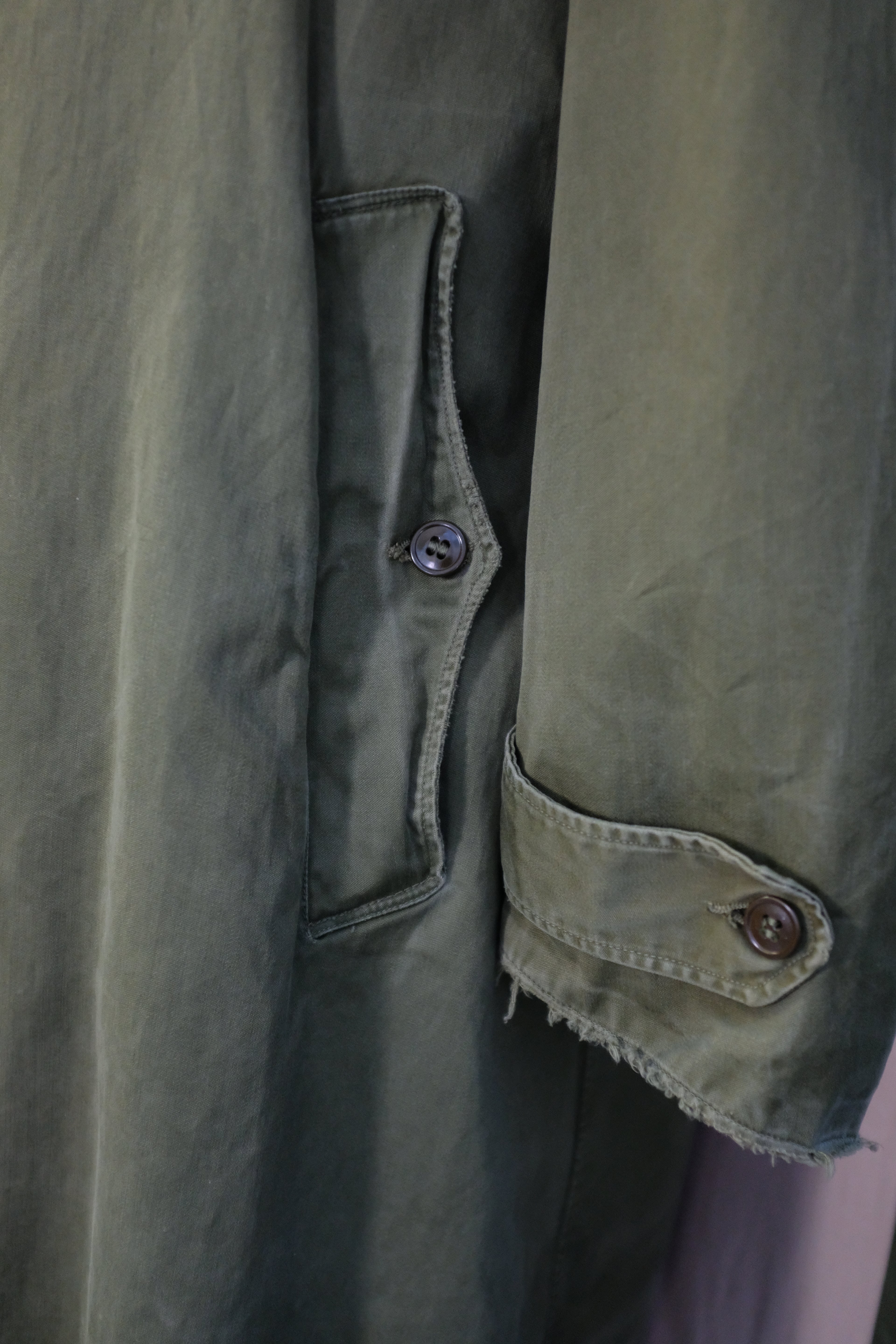 1953 US Army OG-107 Overcoat with Liner