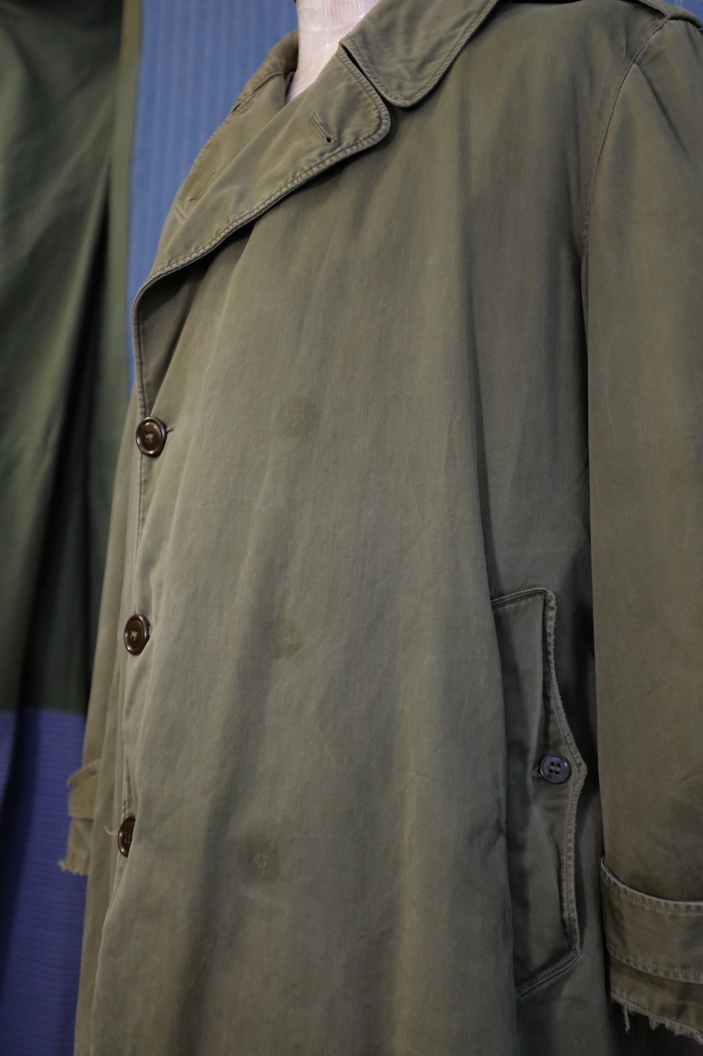 1953 US Army OG-107 Overcoat with Liner