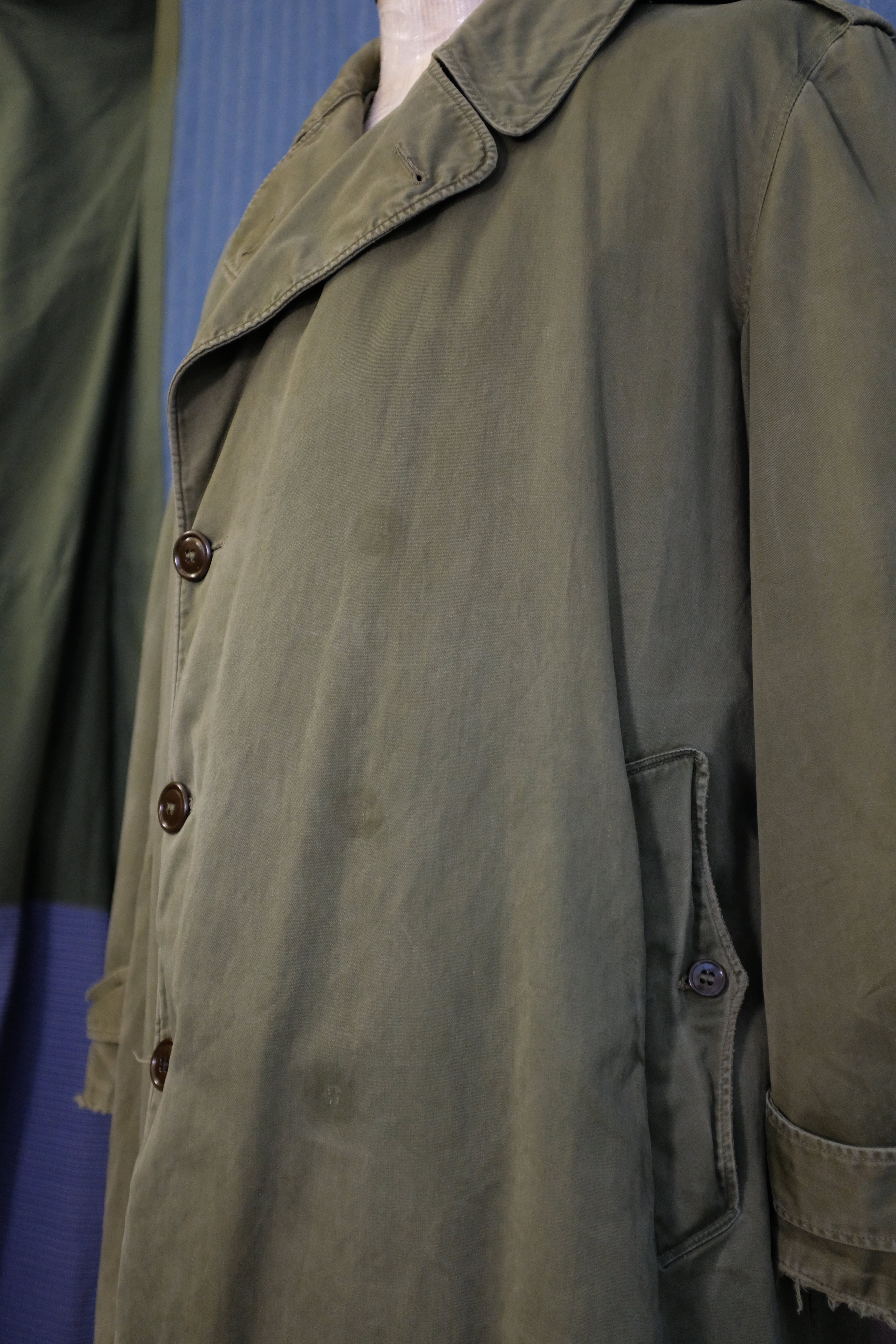 1953 US Army OG-107 Overcoat with Liner