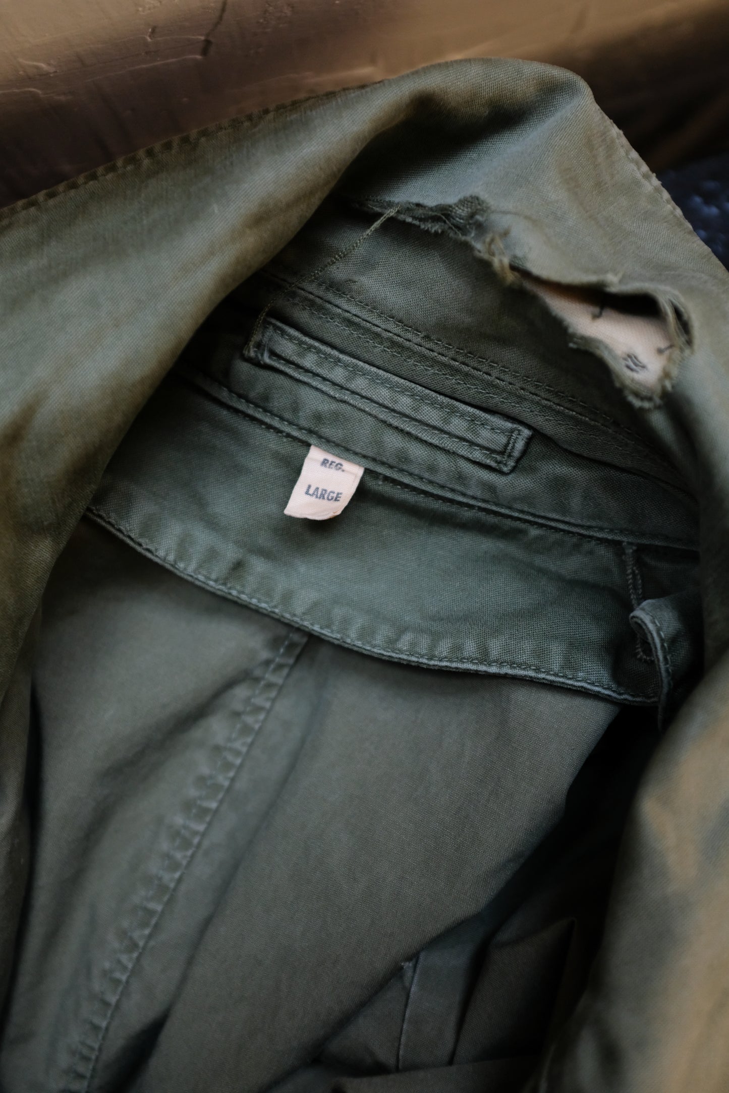 1953 US Army OG-107 Overcoat with Liner