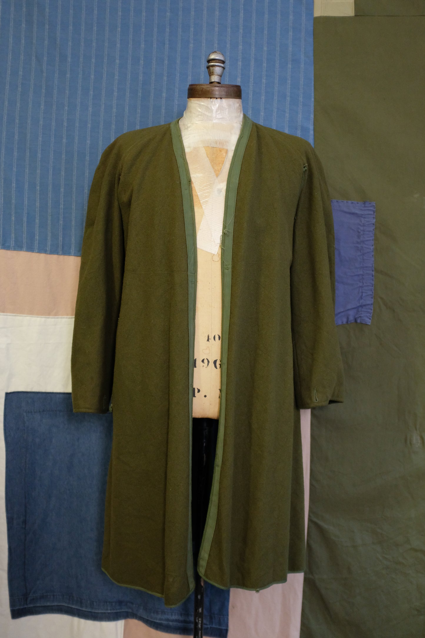 1953 US Army OG-107 Overcoat with Liner