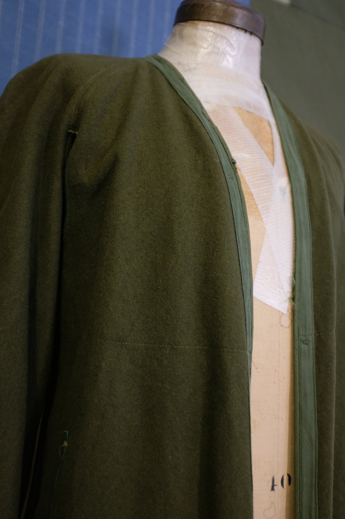 1953 US Army OG-107 Overcoat with Liner
