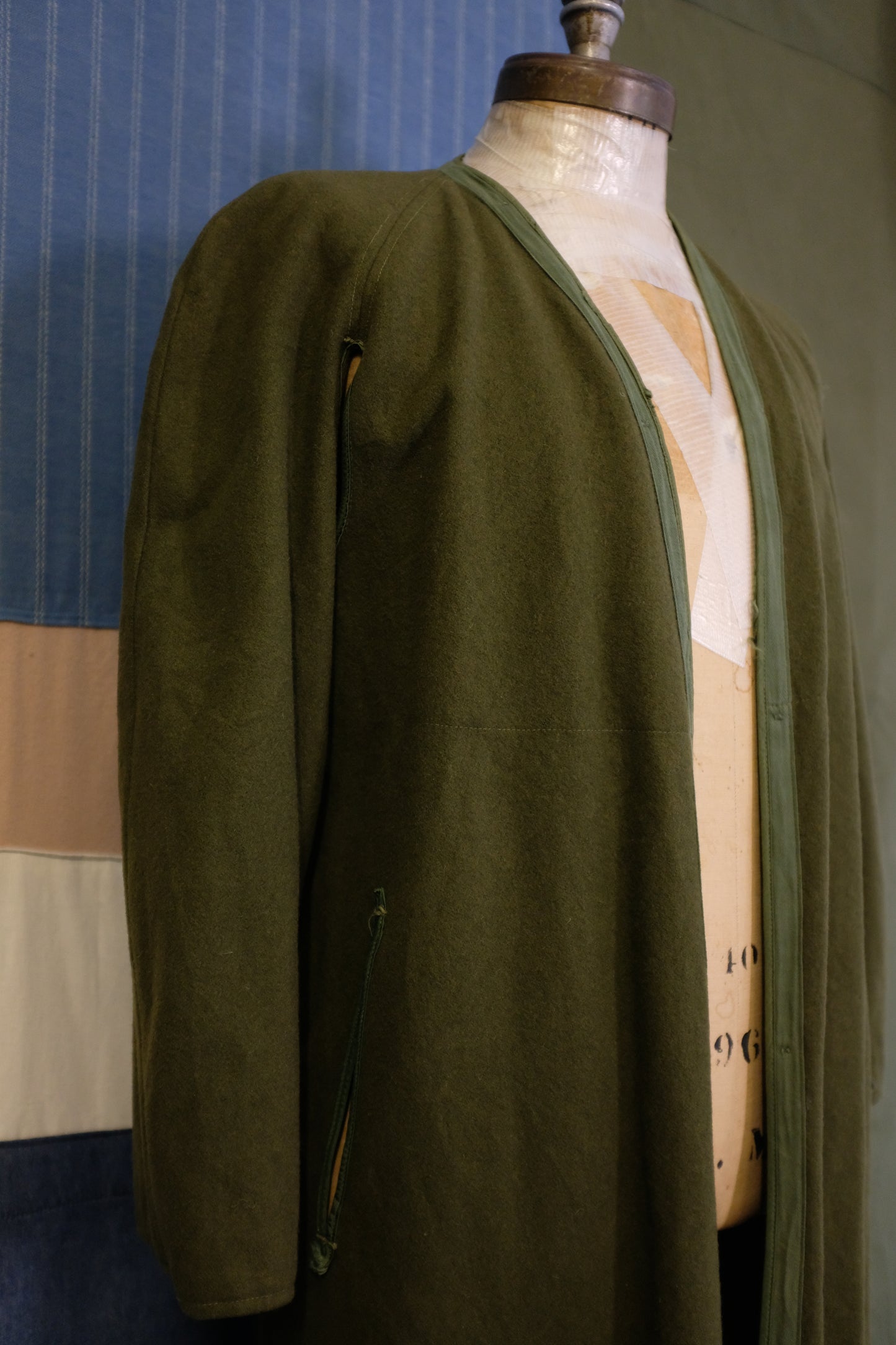 1953 US Army OG-107 Overcoat with Liner