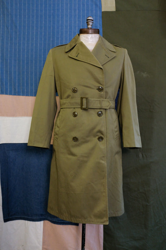 1968 Royal Canadian Navy Gabardine Raincoat