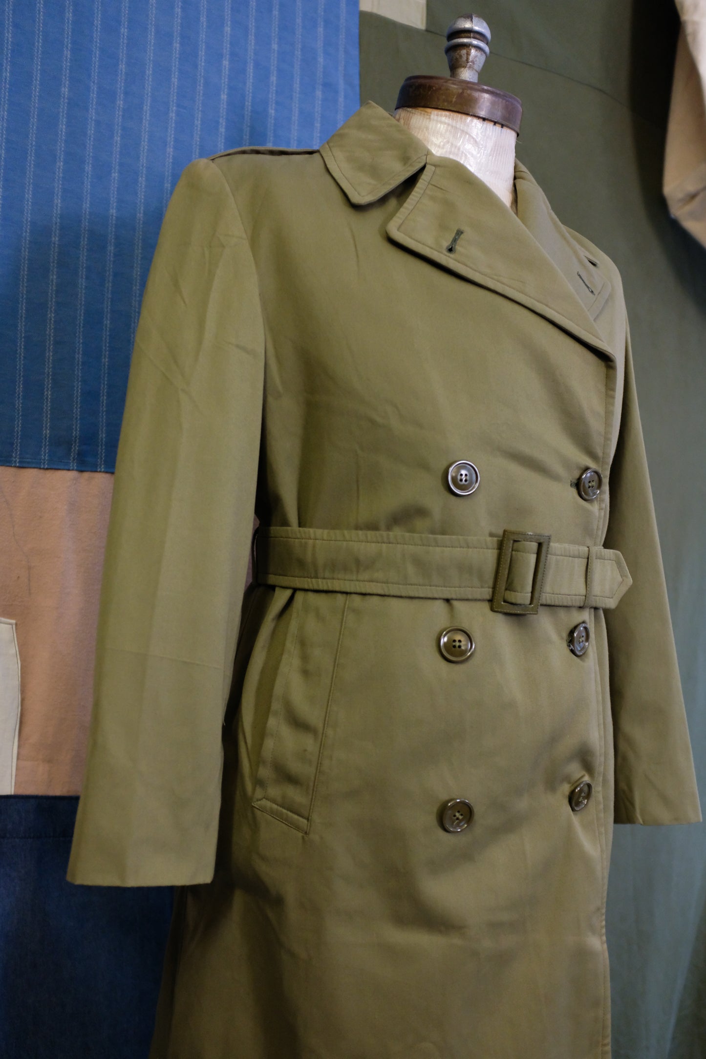 1968 Royal Canadian Navy Gabardine Raincoat