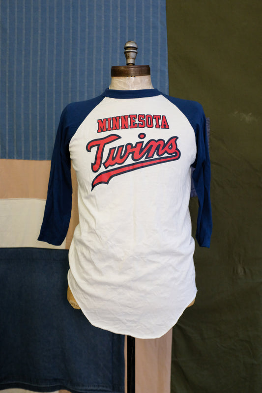 1980s Minnesota Twins Baseball Raglan Tee