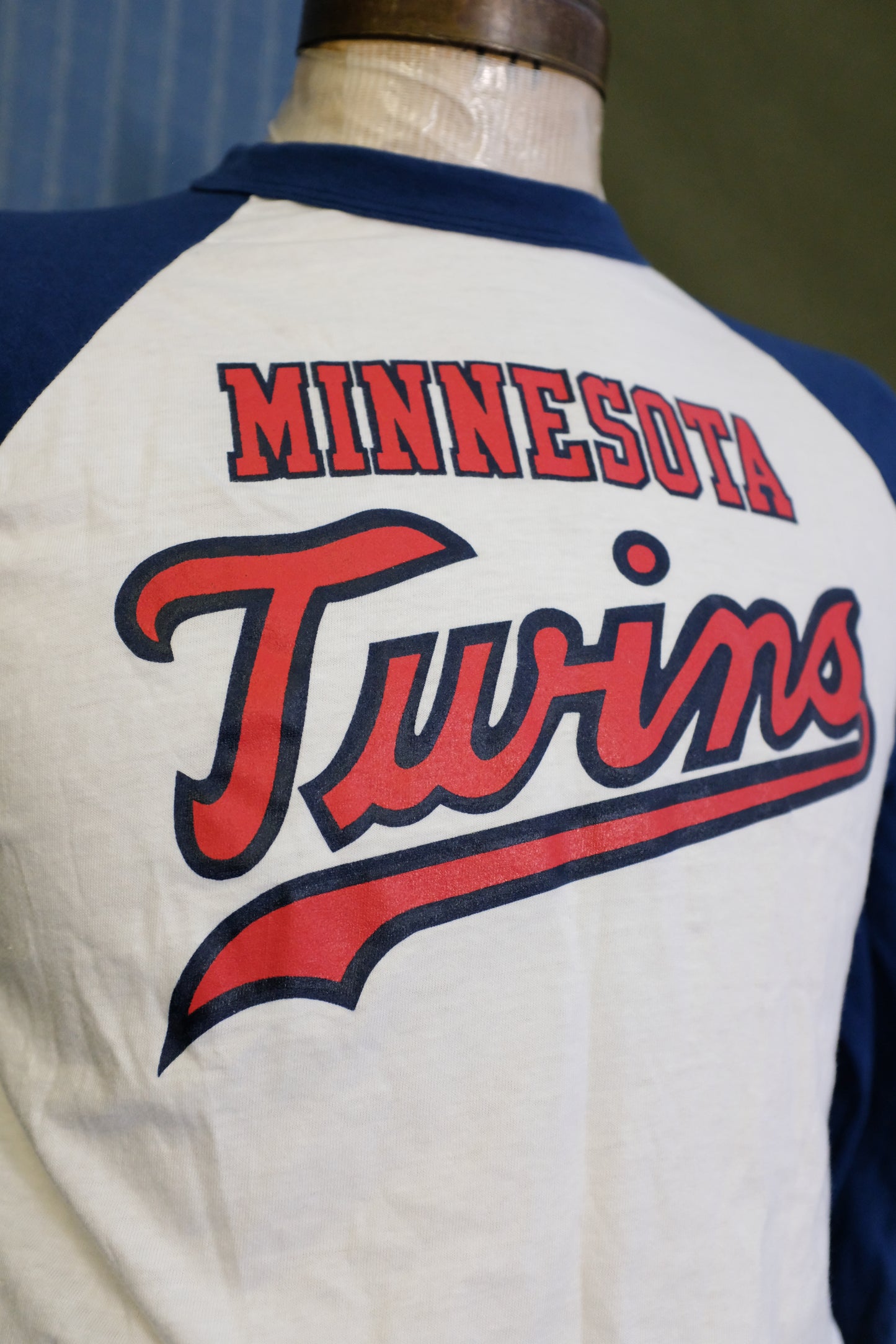 1980s Minnesota Twins Baseball Raglan Tee