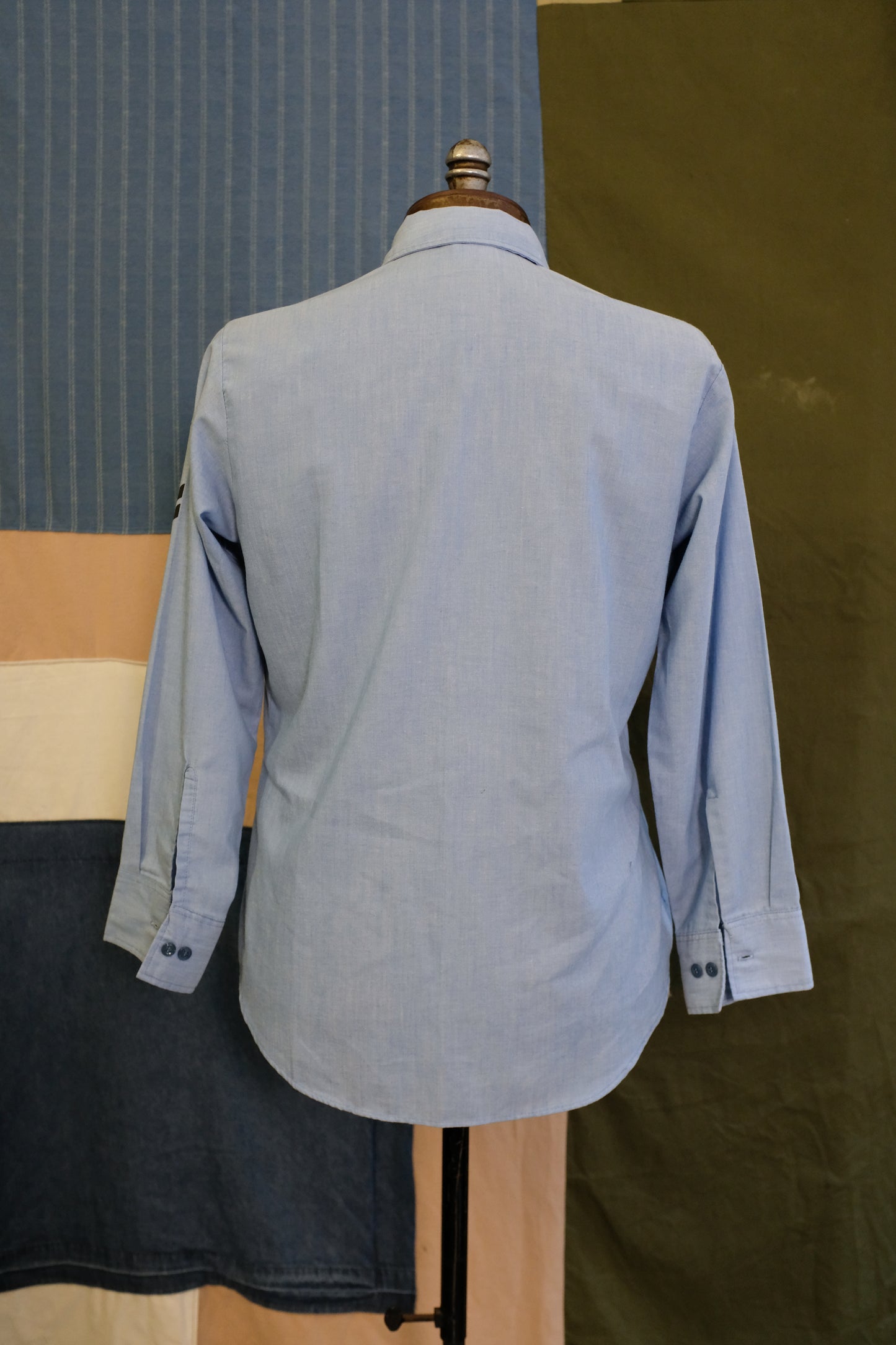 1970s US Navy Chambray Long Sleeve