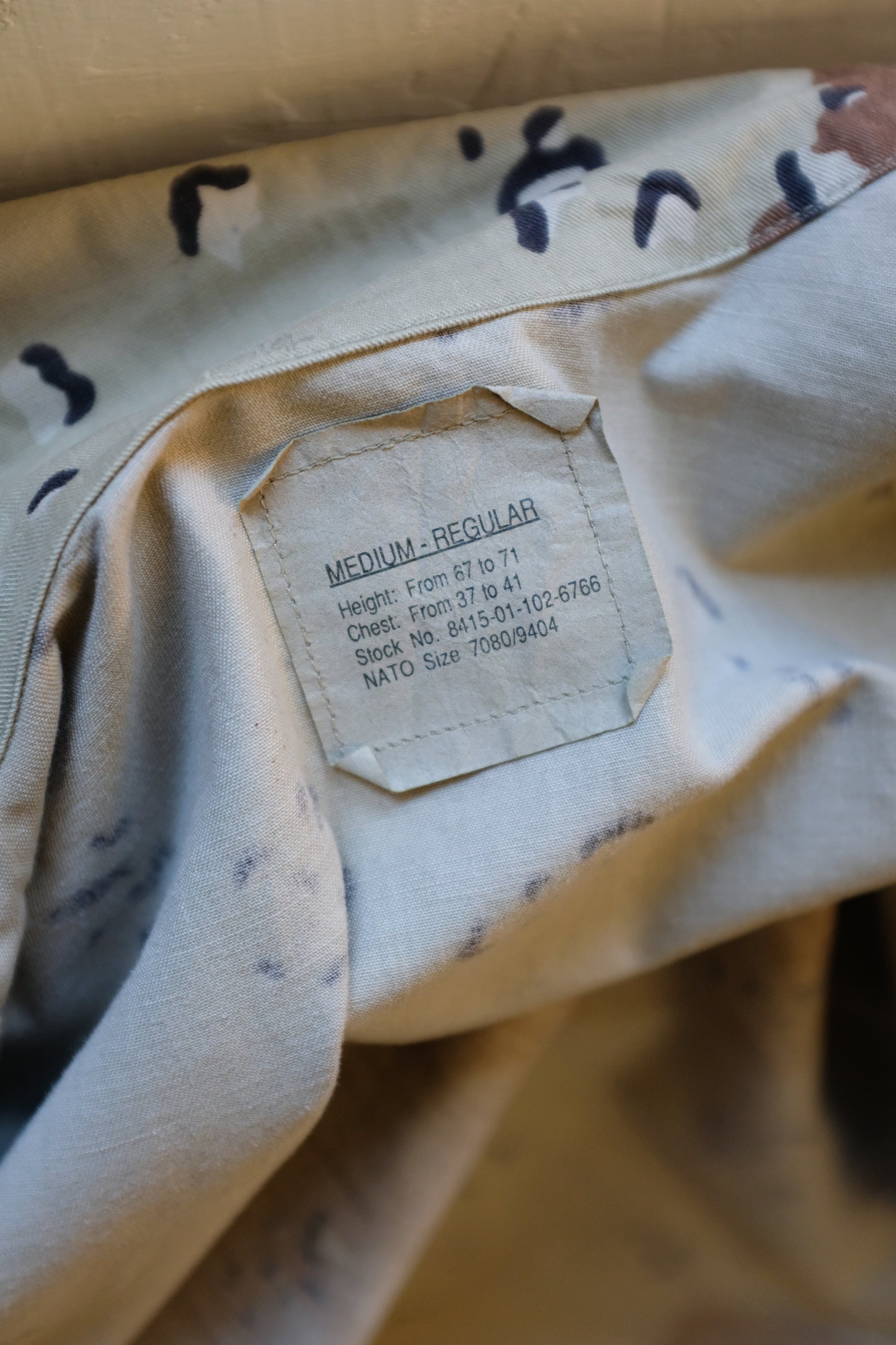 1990 US Army Desert Camo Jacket