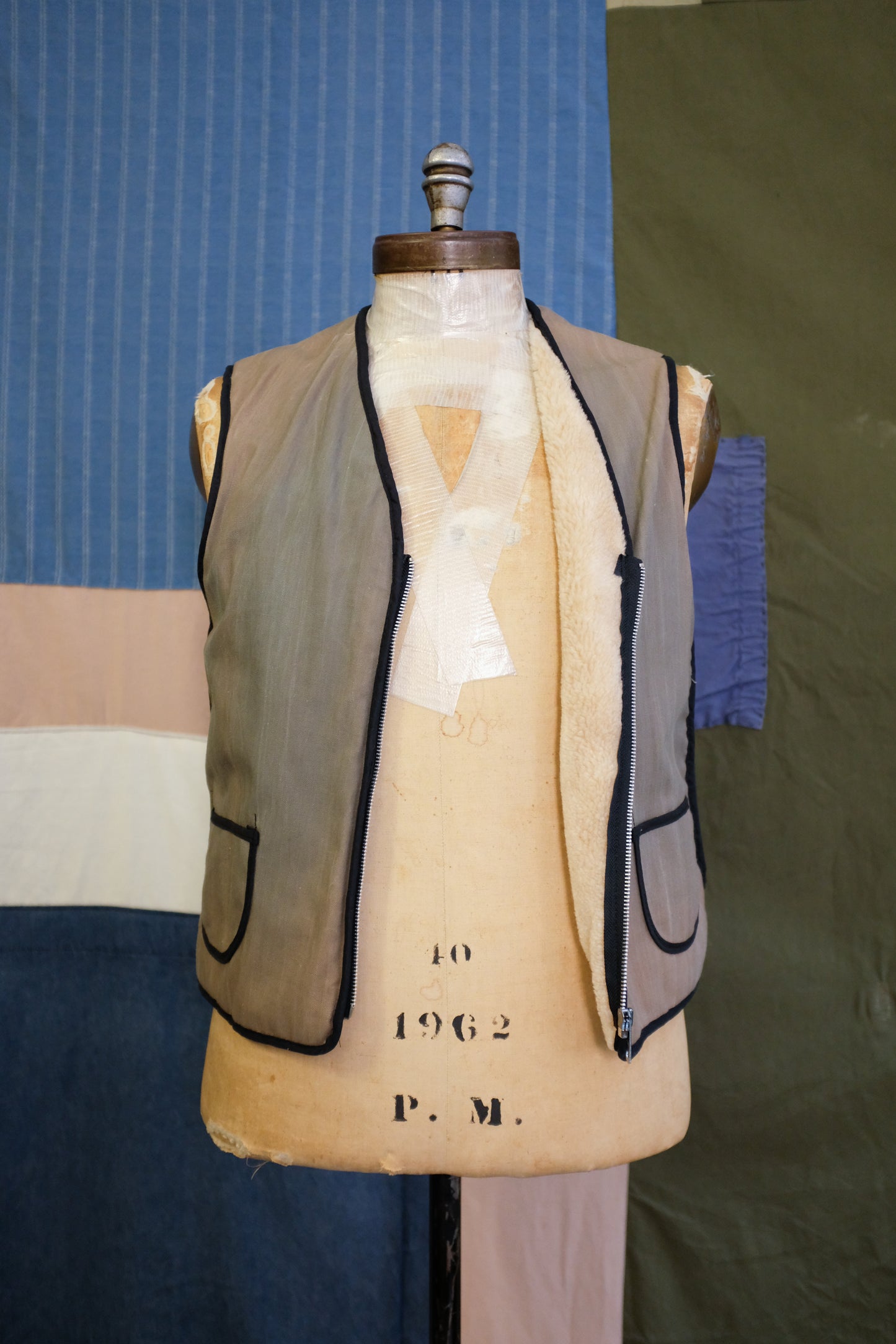 1970s Cotton Vest