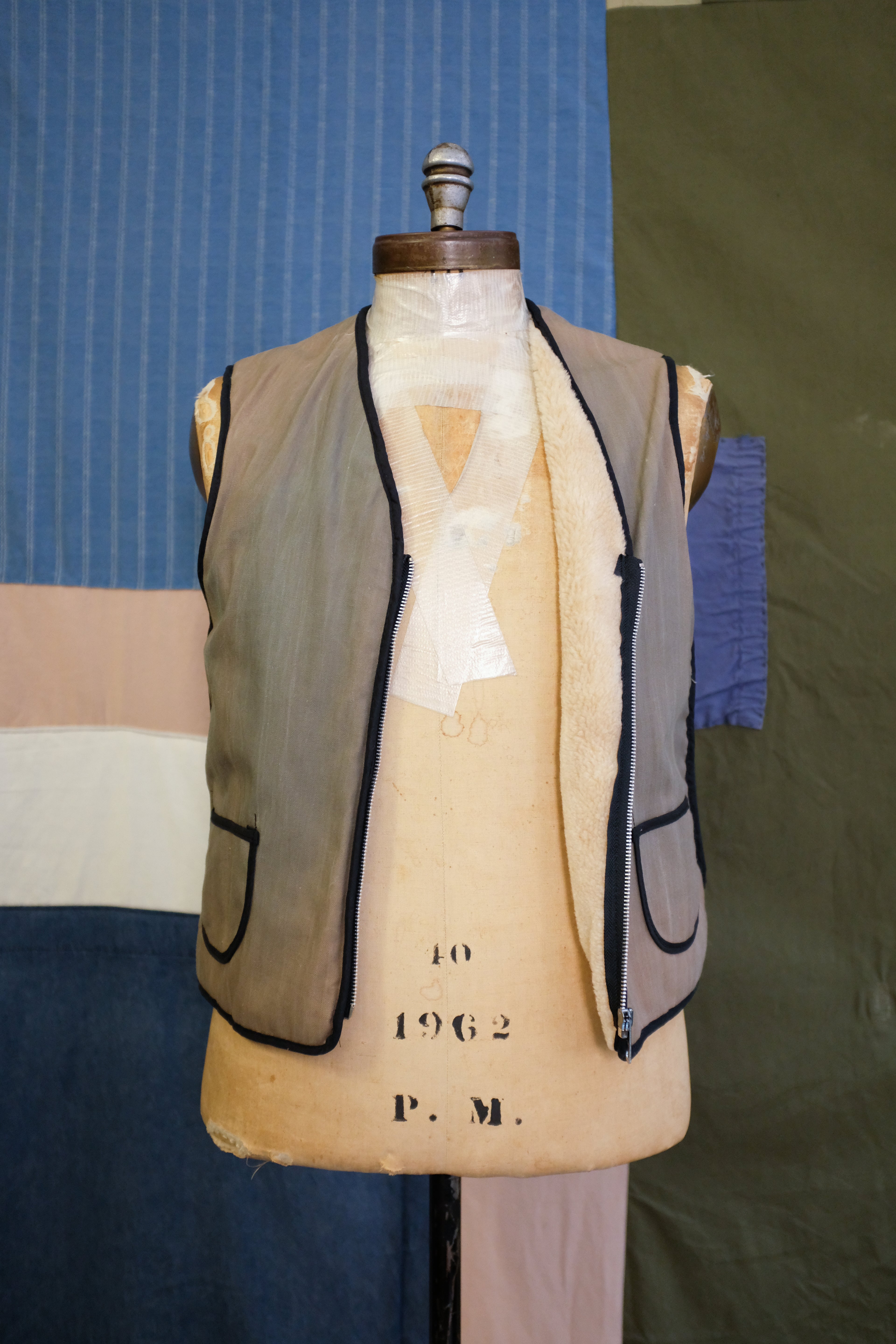 1970s Cotton Vest