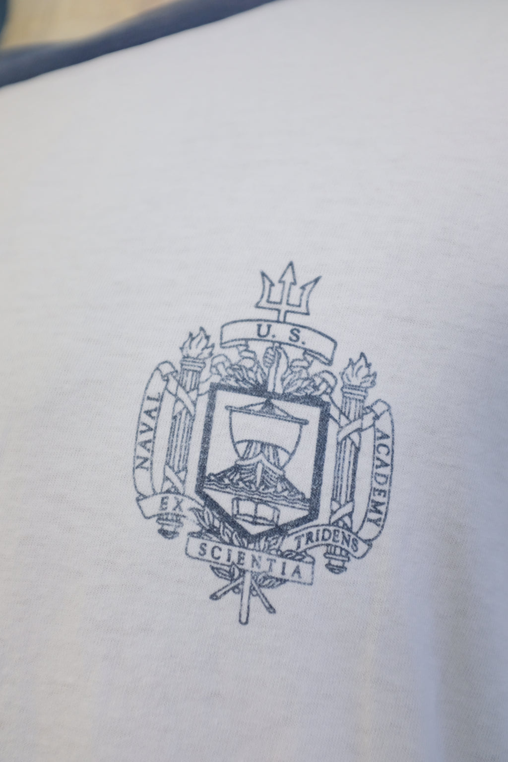 1980s US Navy Ringer Tee