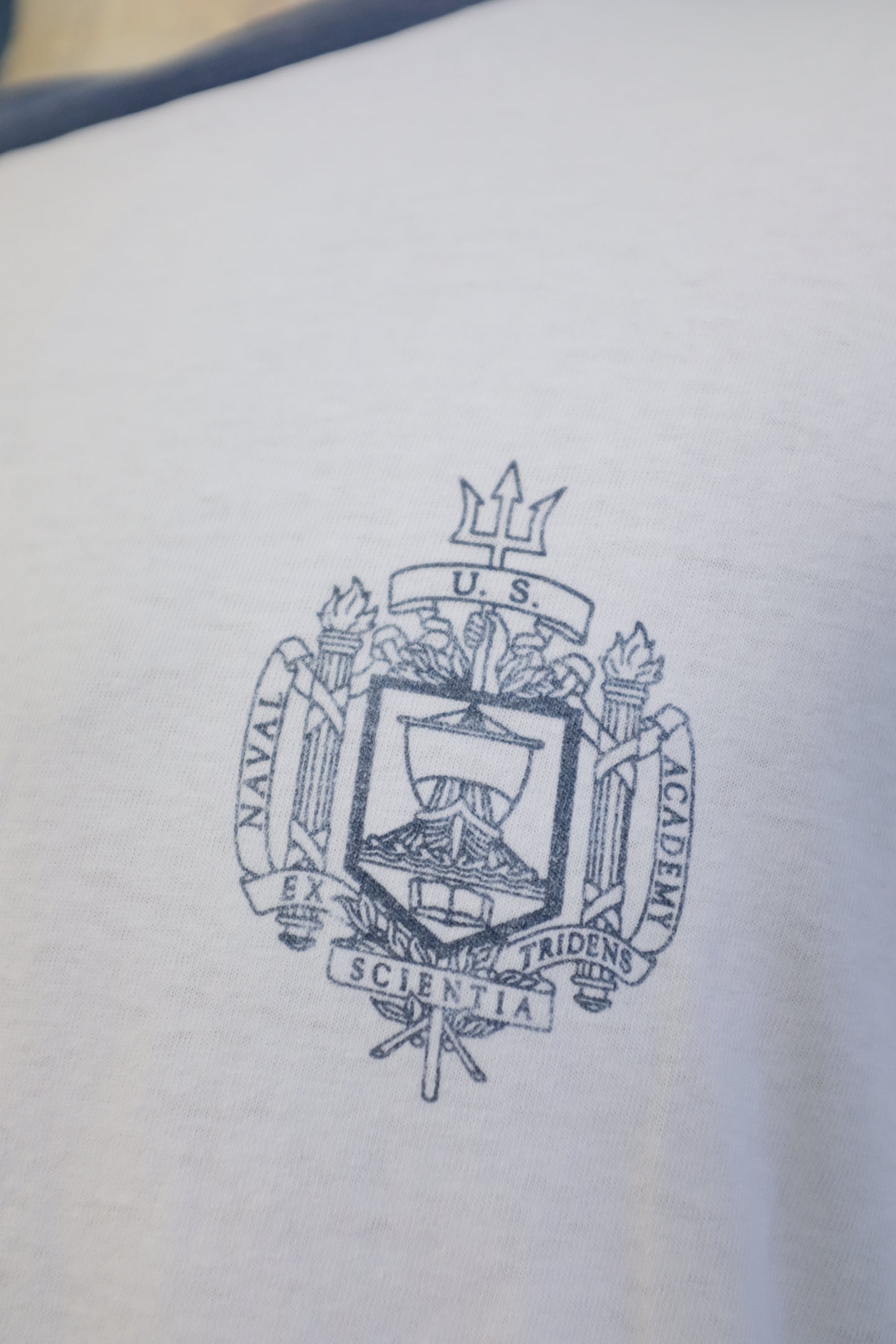 1980s US Navy Ringer Tee